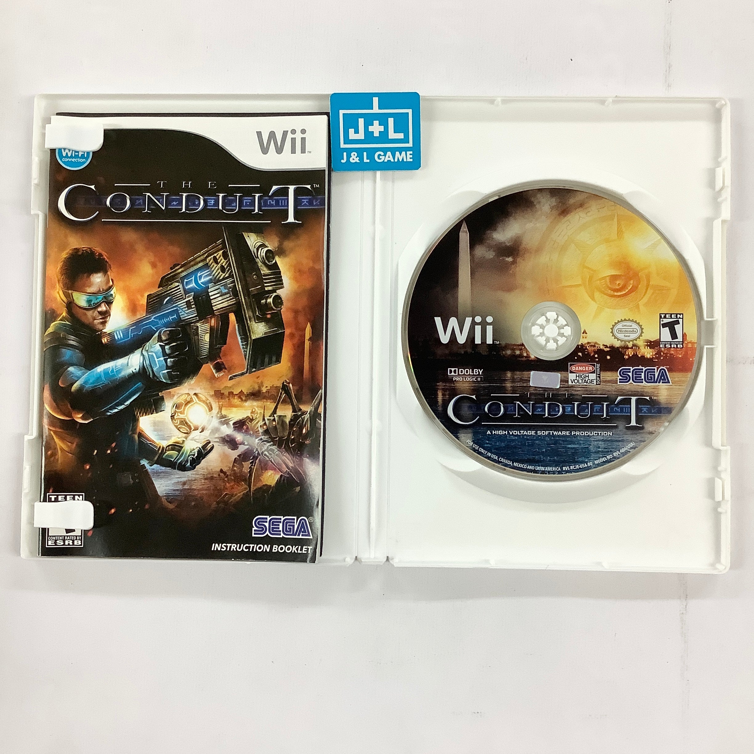 The Conduit - Nintendo Wii [Pre-Owned] Video Games Sega   