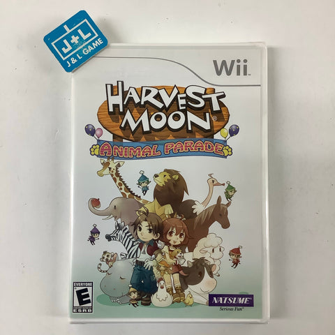Harvest Moon: Animal Parade - Nintendo Wii Video Games Natsume   