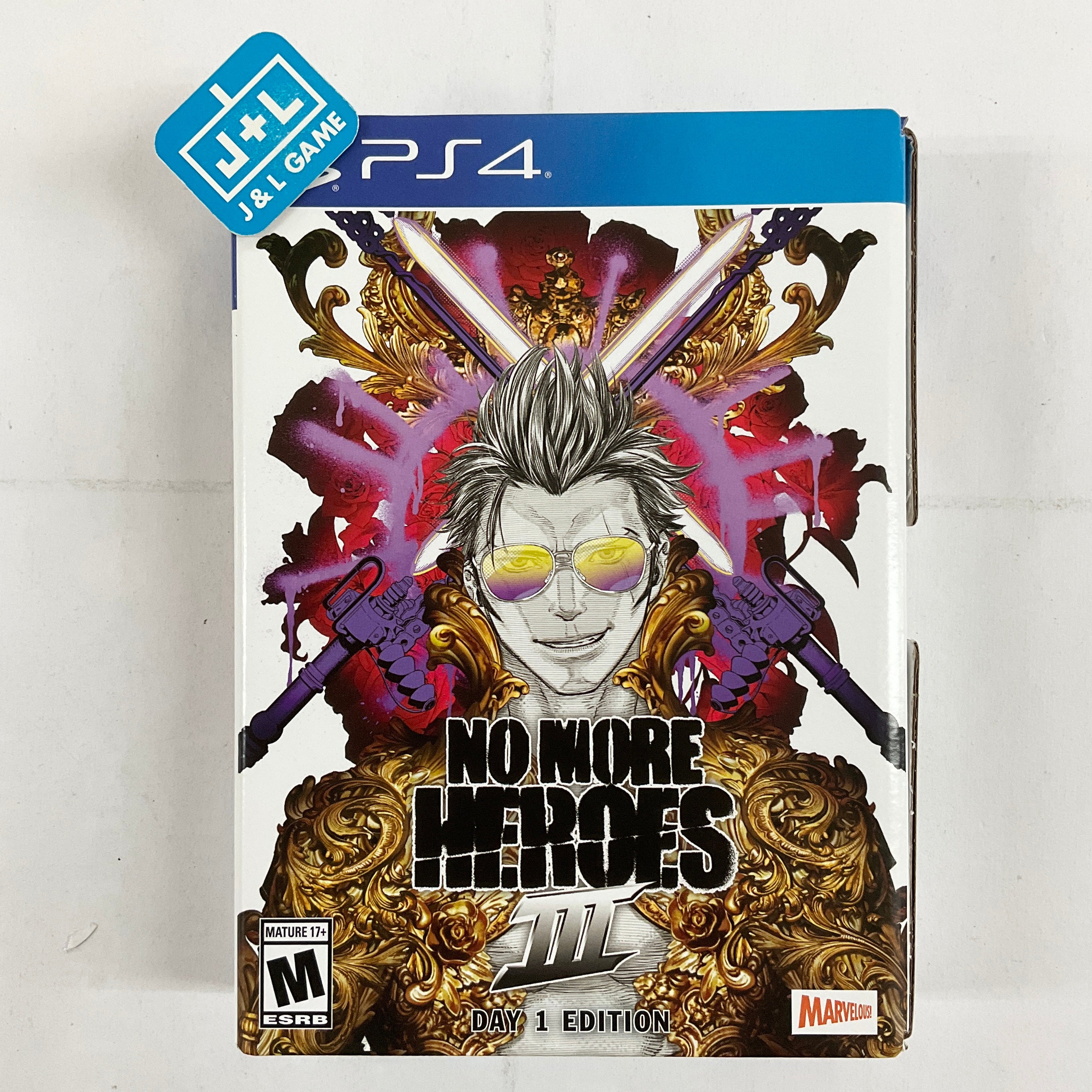No More Heroes 3 – Day 1 Edition - (PS4) PlayStation 4 [UNBOXING] Video Games XSEED Games   