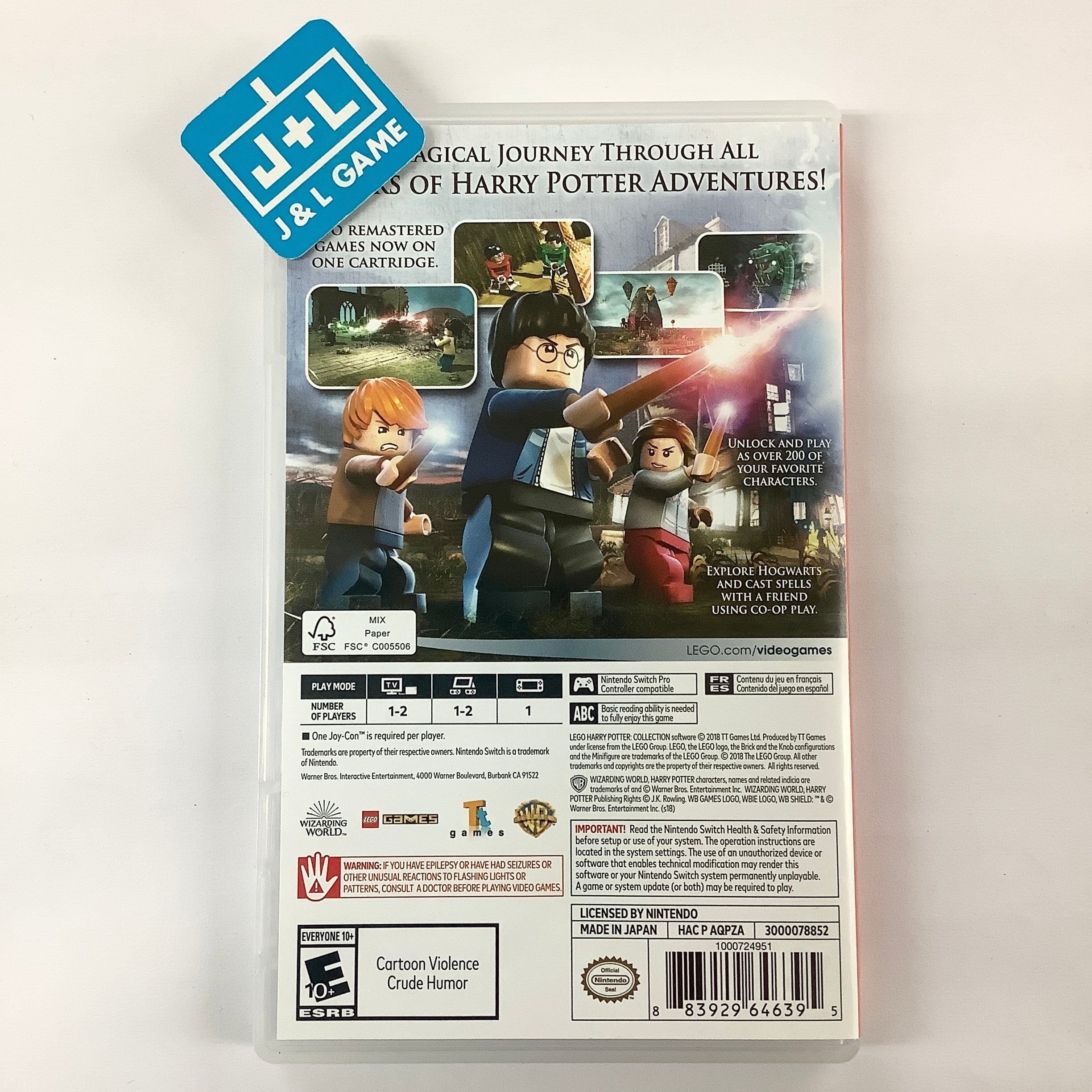 LEGO Harry Potter Collection - (NSW) Nintendo Switch [Pre-Owned] Video Games Warner Bros. Interactive Entertainment   