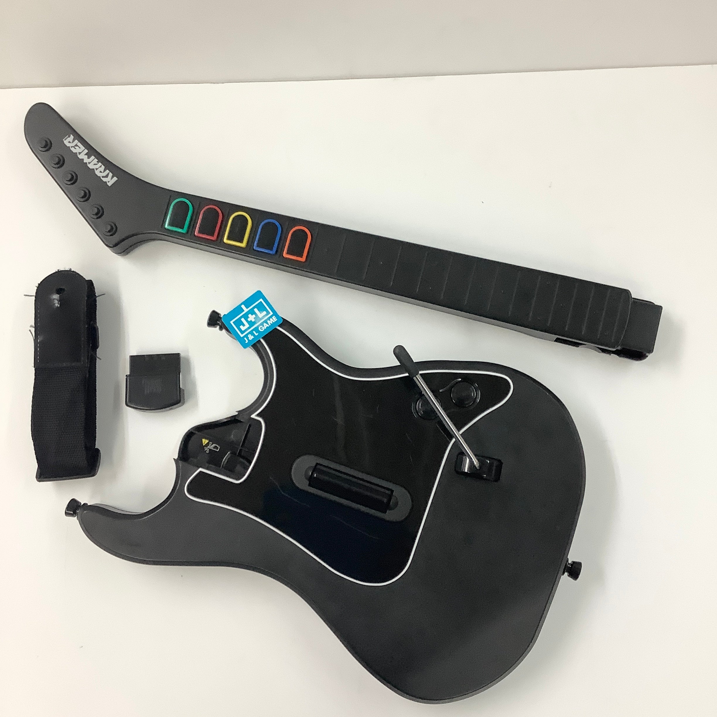 Guitar Hero Wireless Guitar Controller (Kramer Striker) - (PS2) PlayStation 2 [Pre-Owned] Accessories ACTIVISION   