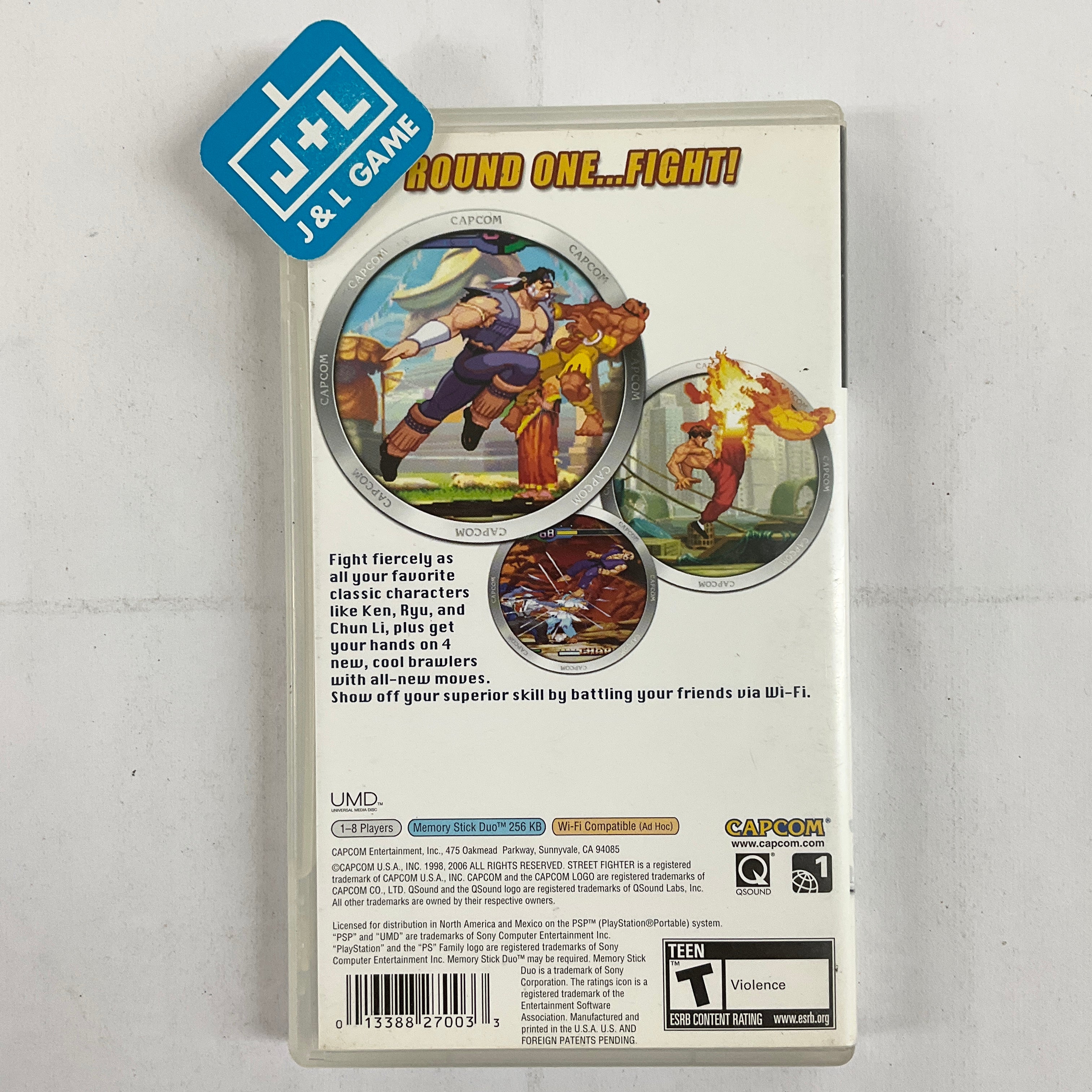 Street Fighter Alpha 3 Max - Sony PSP [Pre-Owned] | J&L Game