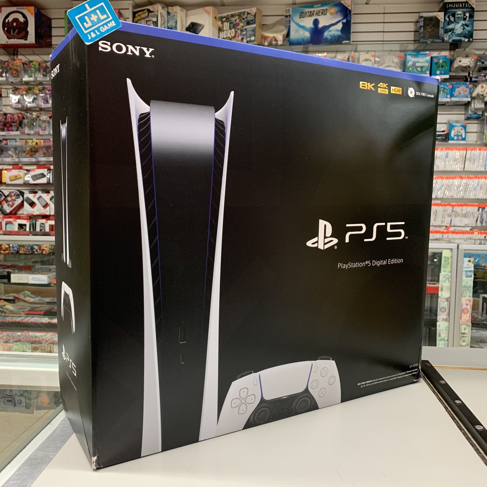 SONY PlayStation 5 Digital Edition Console ( Model CFI-1115B ) - ( PS5) PlayStation 5 Consoles Sony   
