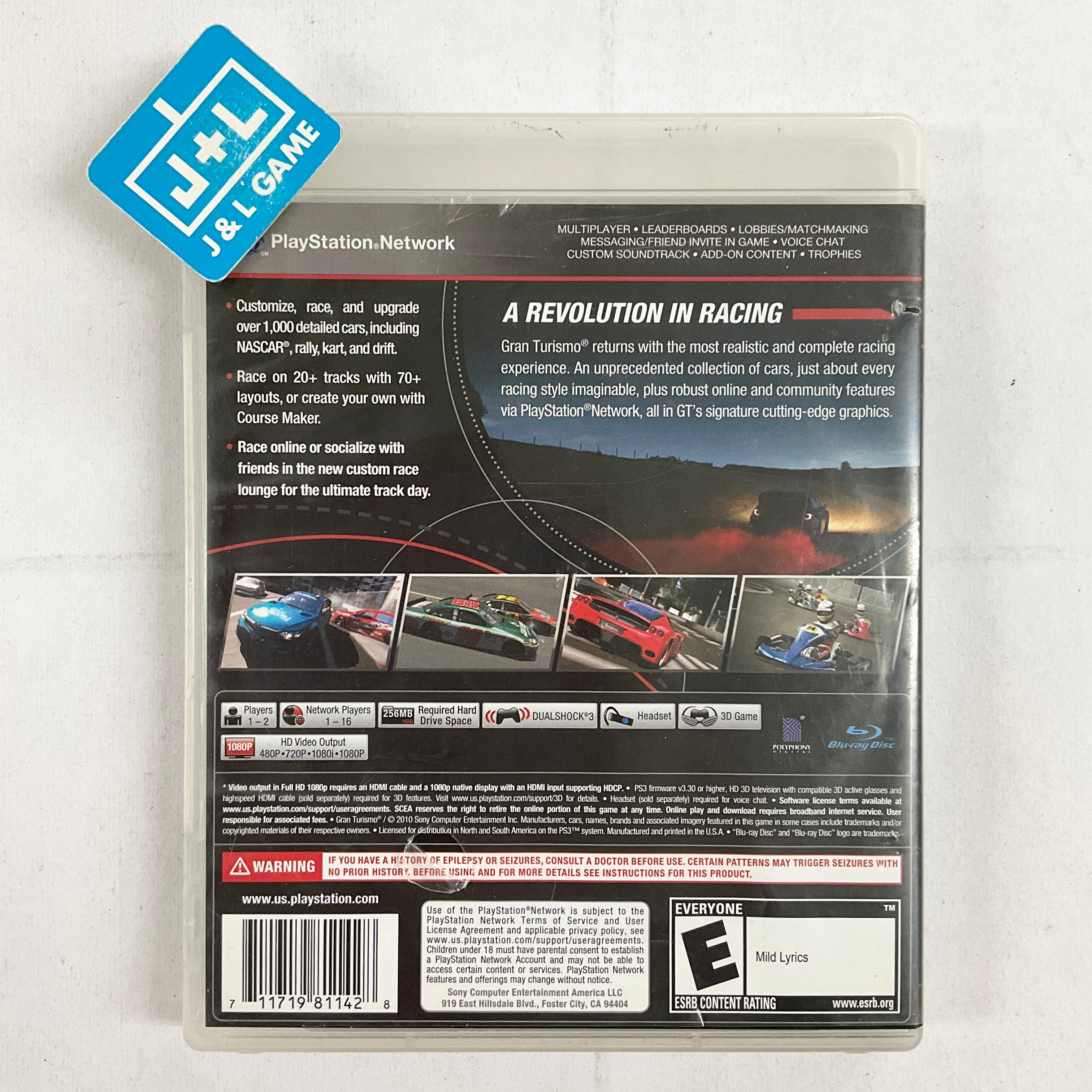 Gran Turismo 5 - (PS3) PlayStation 3 [Pre-Owned] Video Games SCEA   
