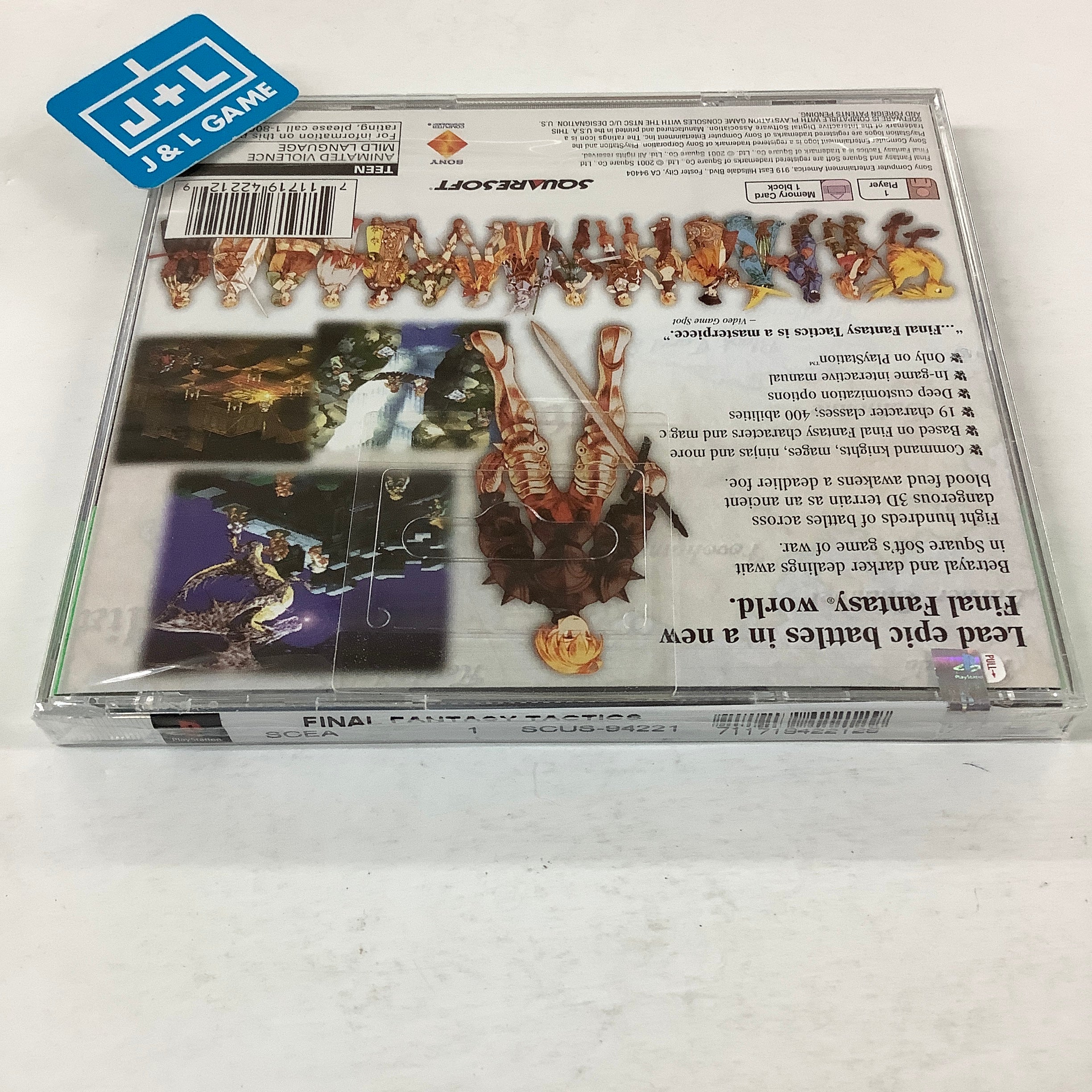 Final Fantasy Tactics (Greatest Hits) - (PS1) PlayStation 1 Video Games SCEA   