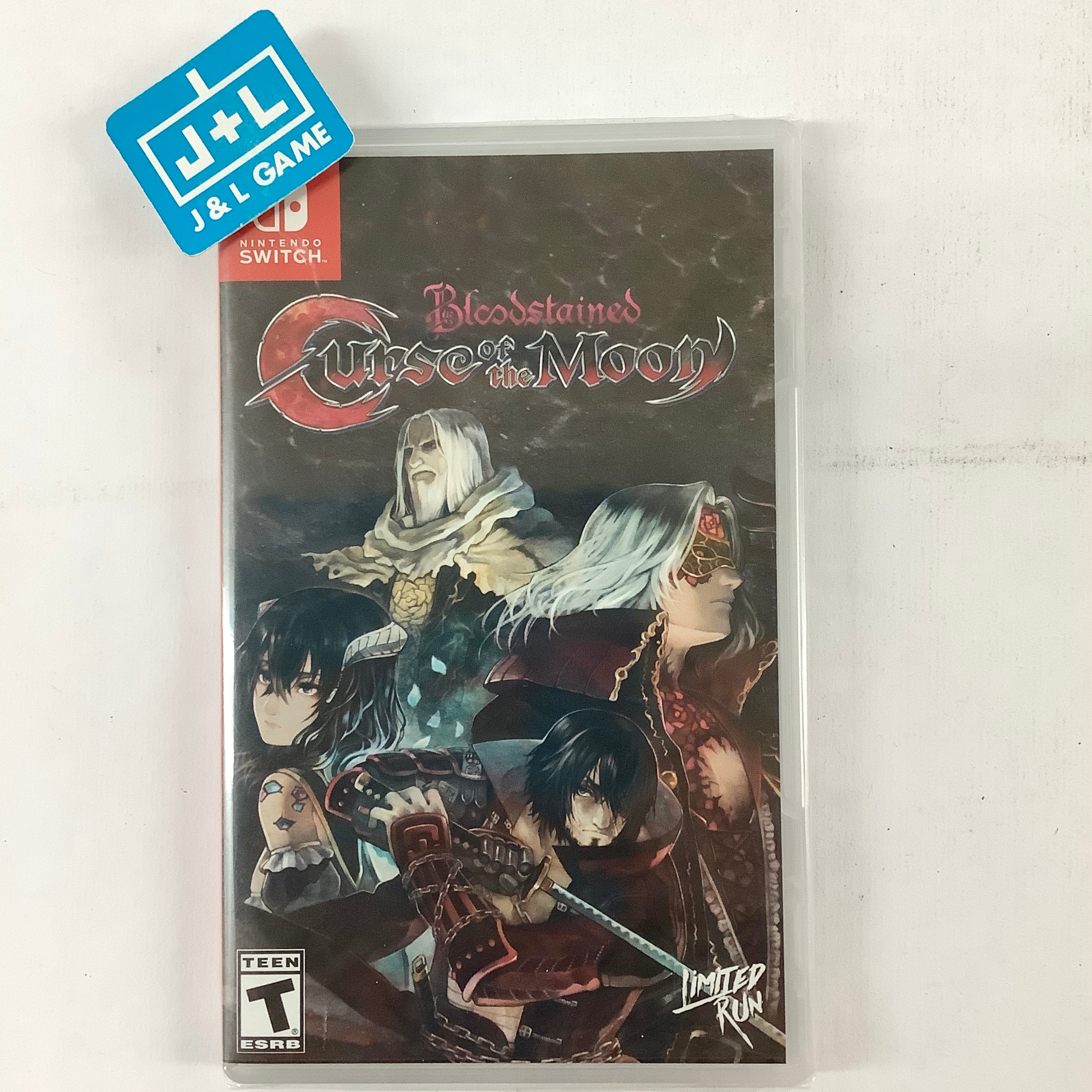 Bloodstained: Curse of the Moon (Limited Run #031) - (NSW) Nintendo Switch Video Games Limited Run Games   