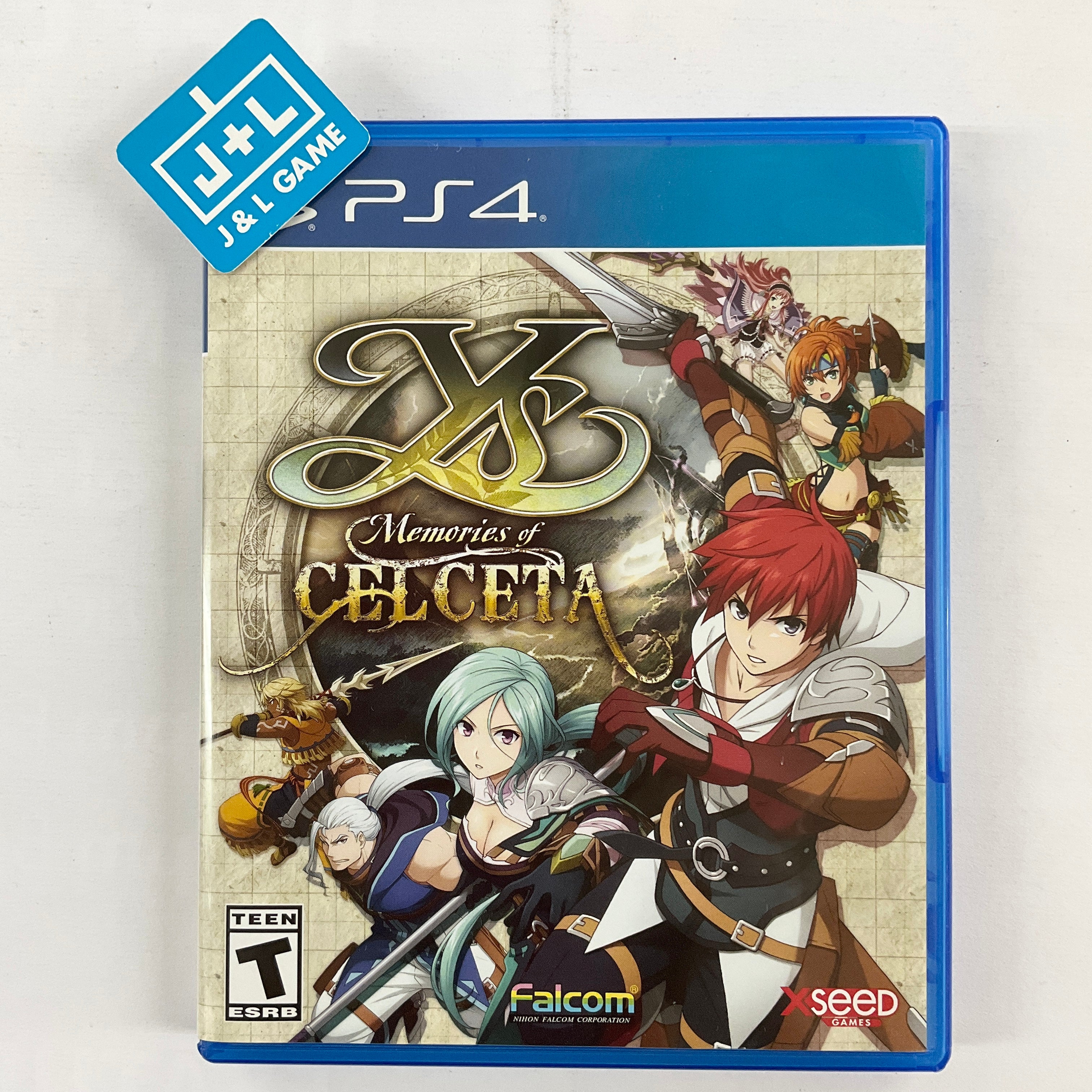 Ys: Memories of Celceta - (PS4) PlayStation 4 [Pre-Owned] Video Games XSEED Games   