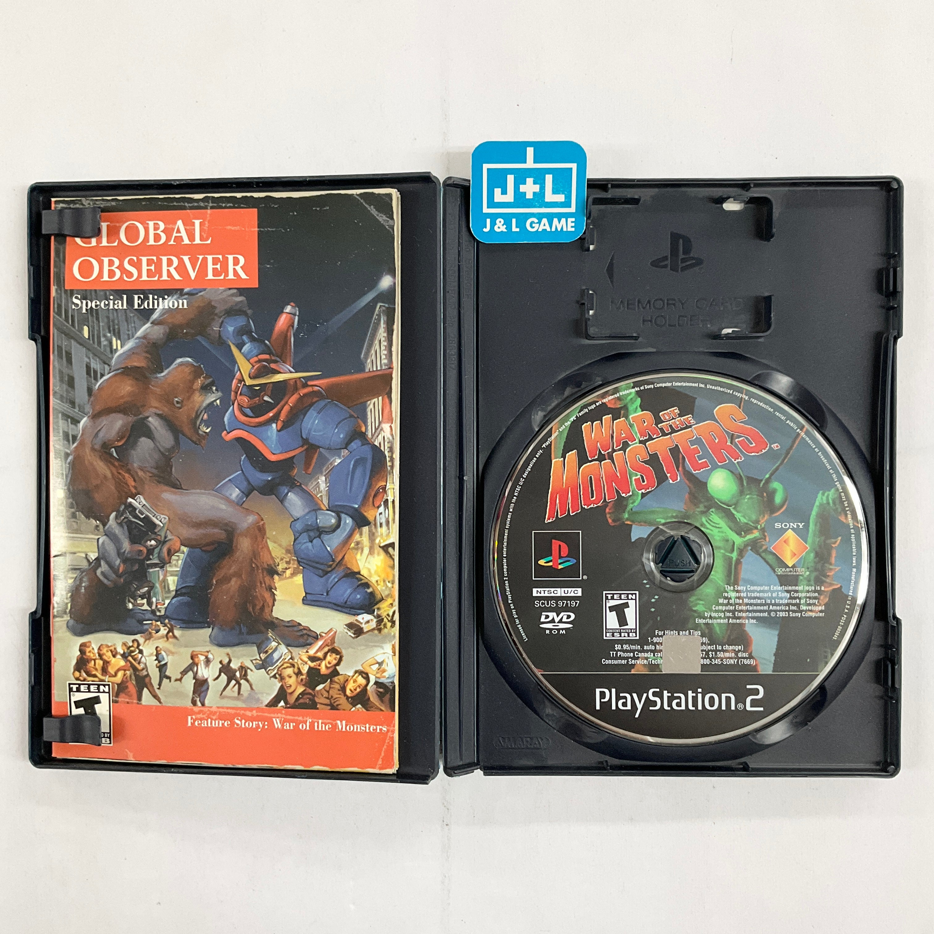 War of the Monsters - (PS2) PlayStation 2 [Pre-Owned] Video Games SCEA   