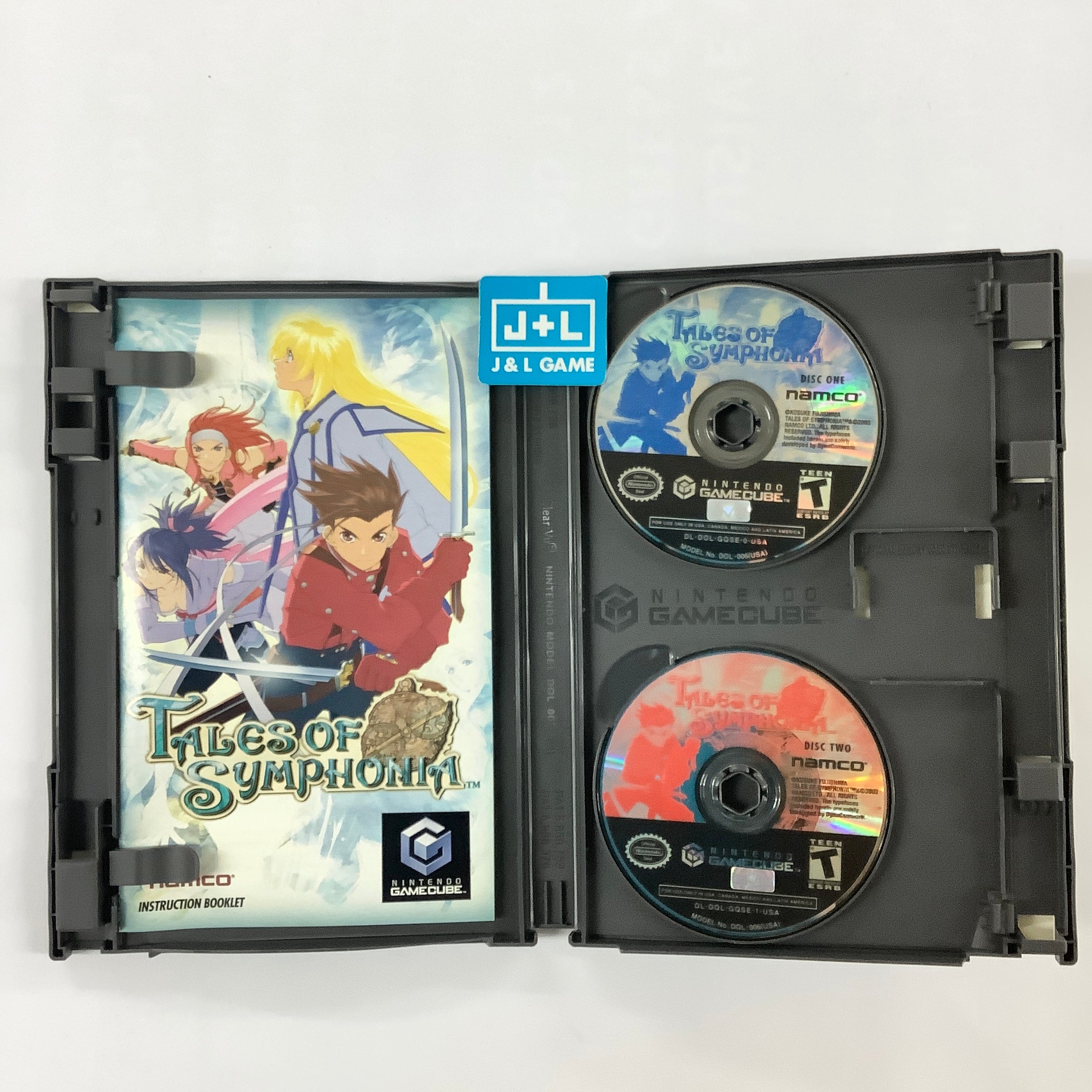 Tales of Symphonia (Player's Choice) - (GC) GameCube [Pre-Owned] Video Games Namco   