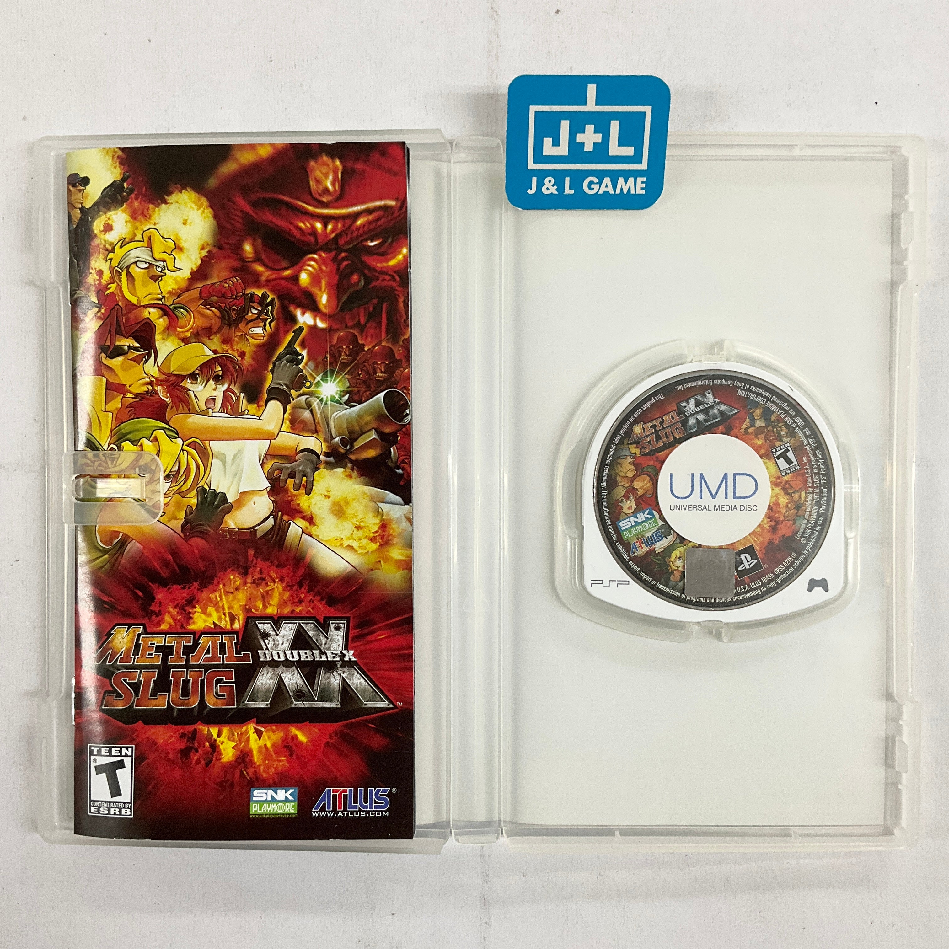 Metal Slug XX - Sony PSP [Pre-Owned] Video Games Atlus   