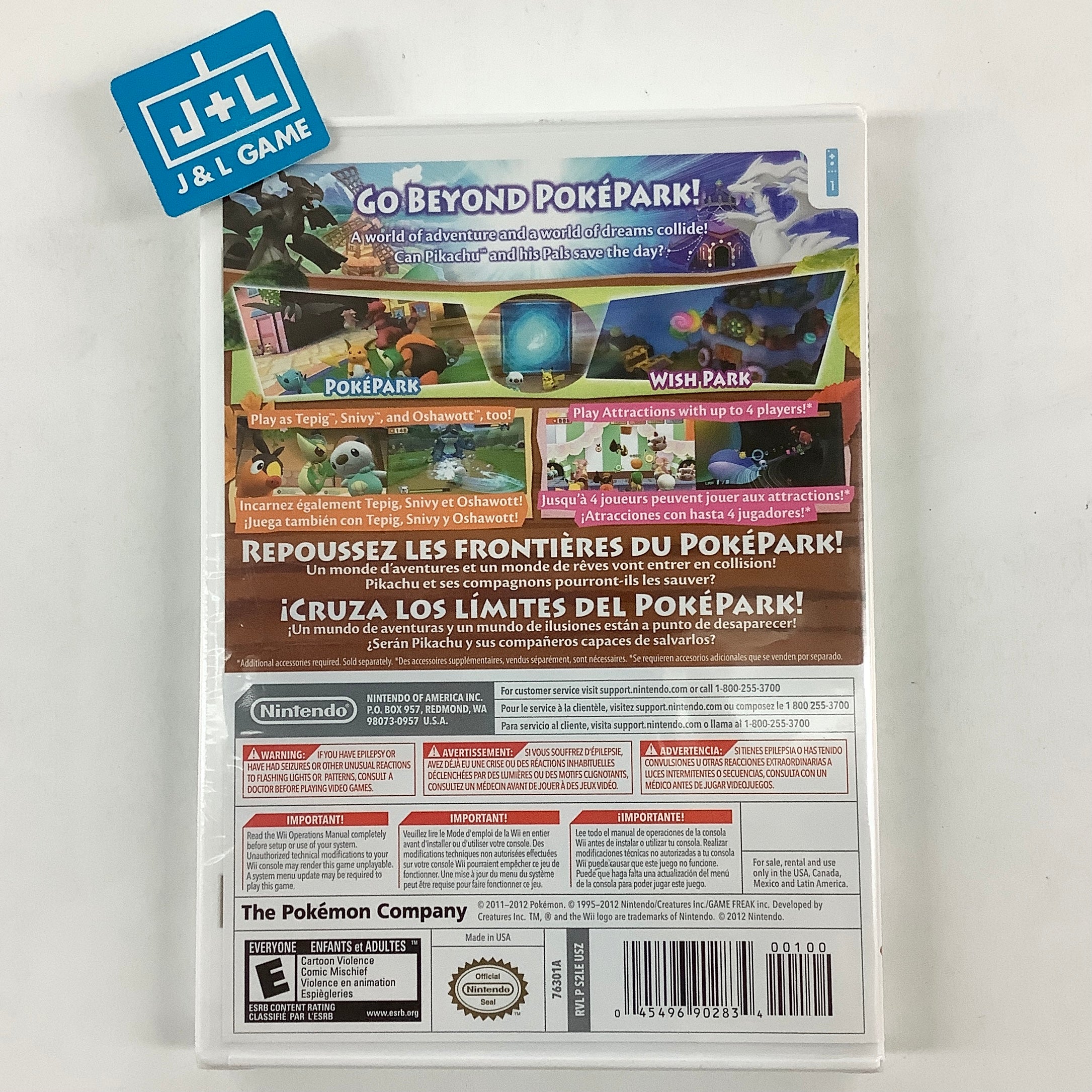 PokePark 2: Wonders Beyond - Nintendo Wii Video Games Nintendo   