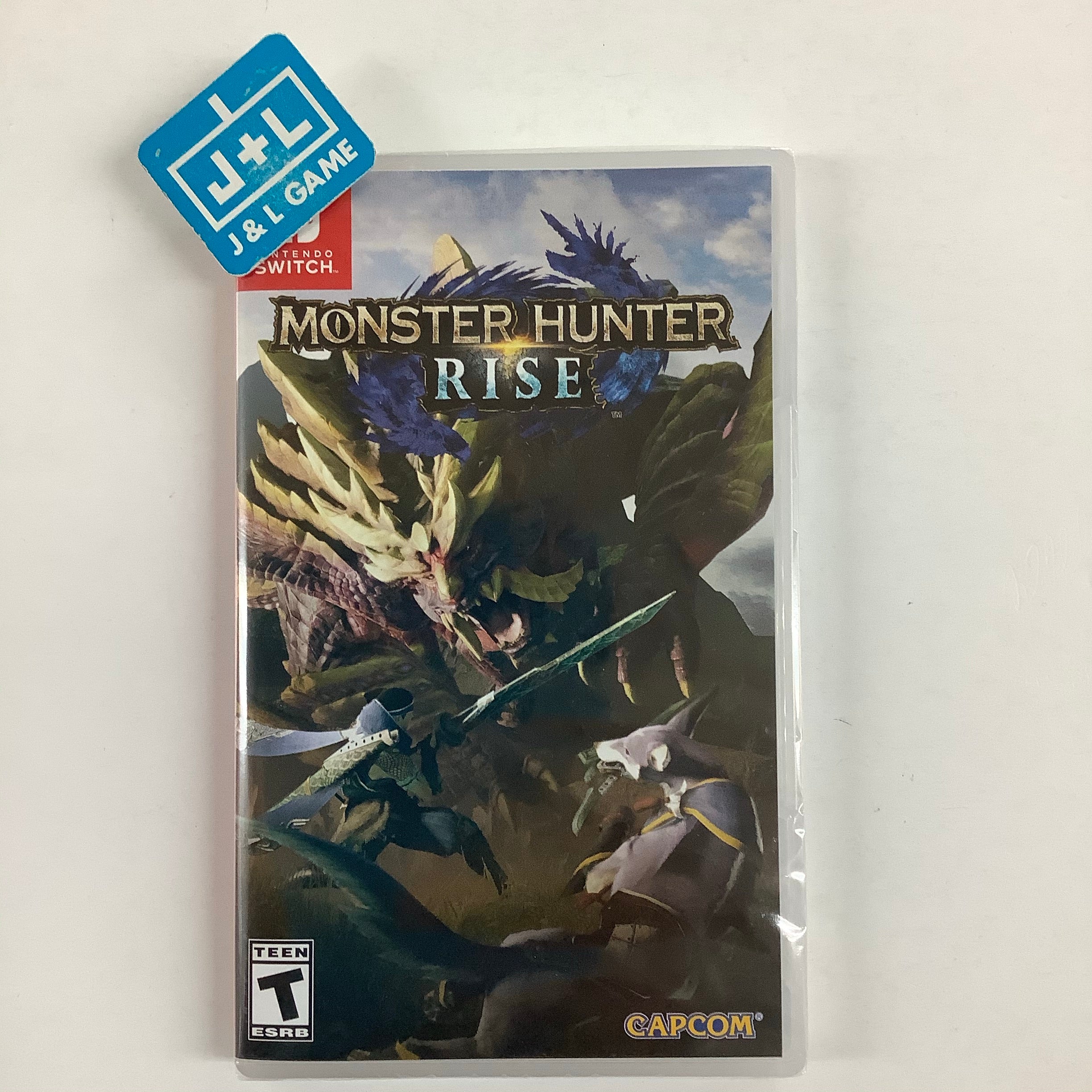 Monster Hunter Rise - (NSW) Nintendo Switch Video Games Capcom   
