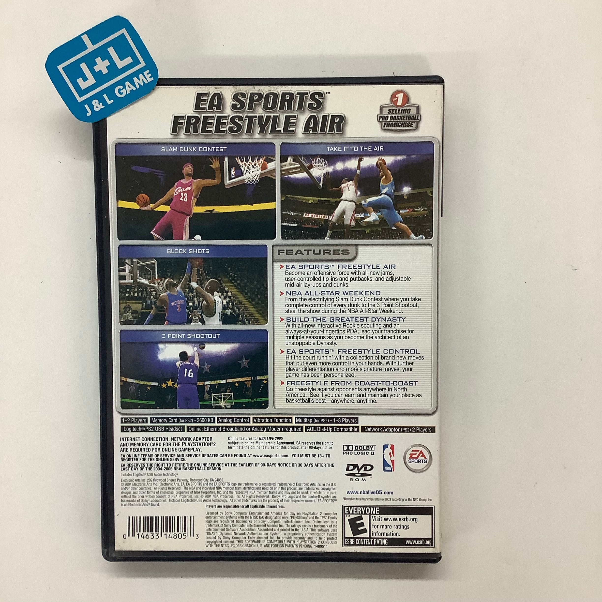 NBA Live 2005 - (PS2) PlayStation 2 - [Pre-Owned] Video Games EA Sports   