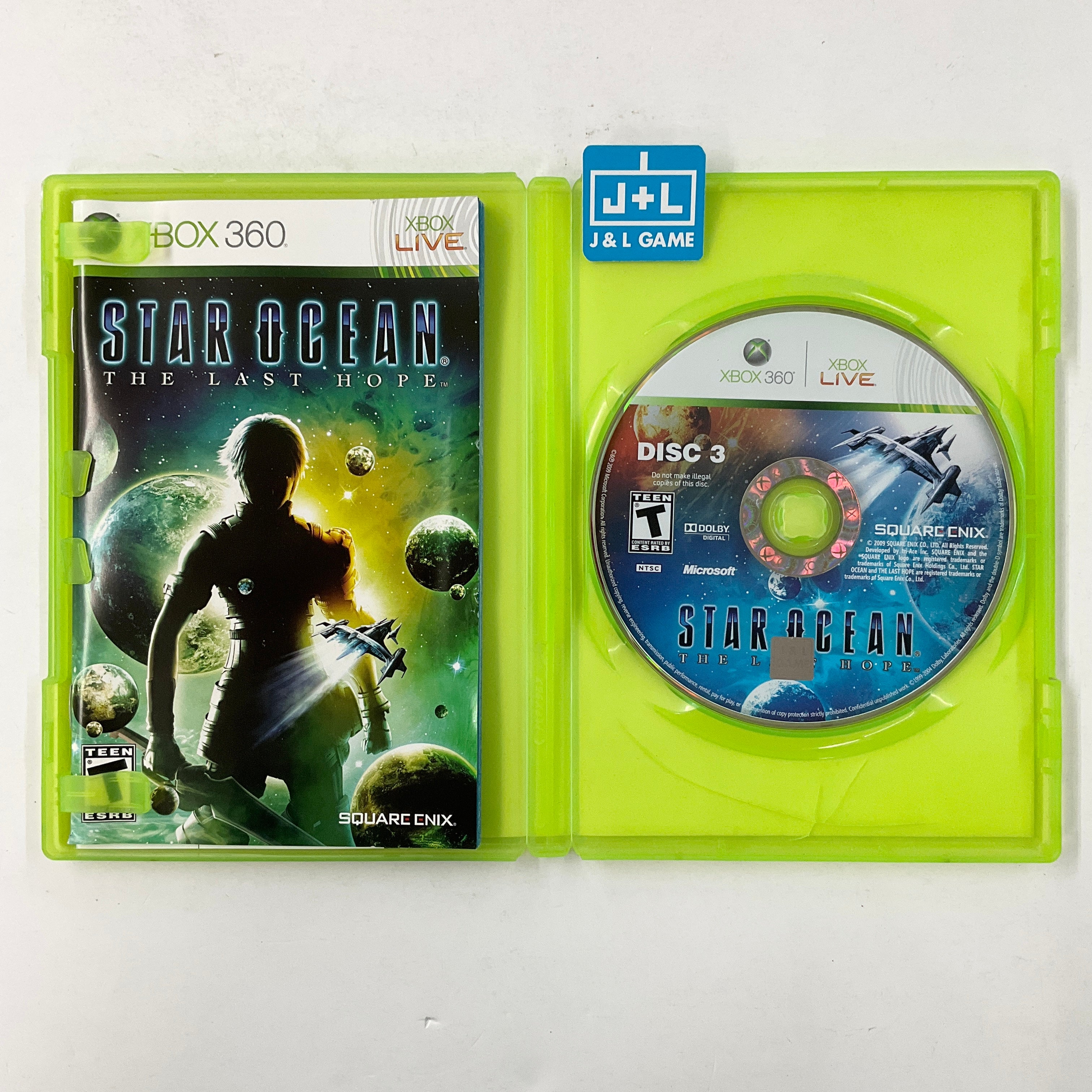 Star Ocean: The Last Hope - Xbox 360 [Pre-Owned] Video Games Square Enix   