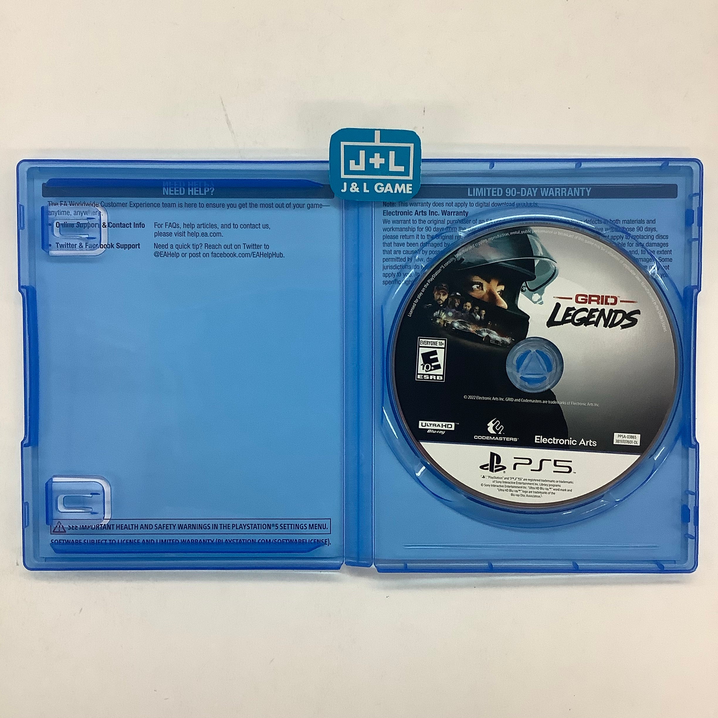 GRID Legends - (PS5) PlayStation 5 [UNBOXING] Video Games Electronic Arts   