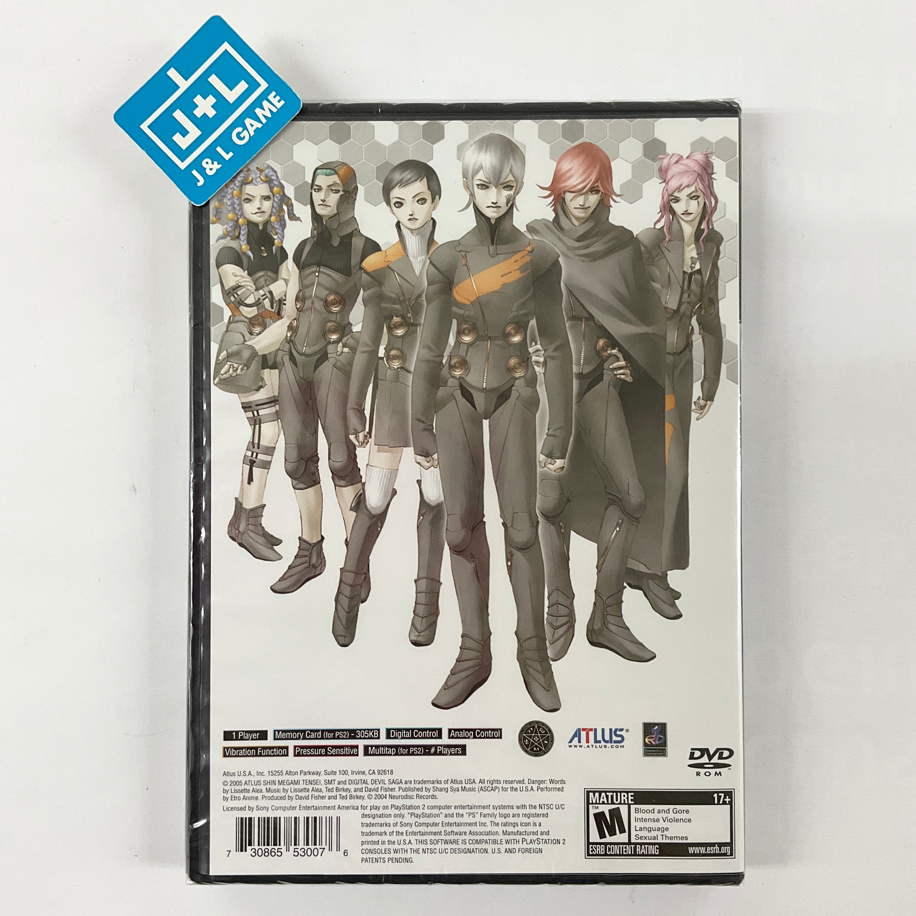 Shin Megami Tensei: Digital Devil Saga - (PS2) PlayStation 2 Video Games Atlus   