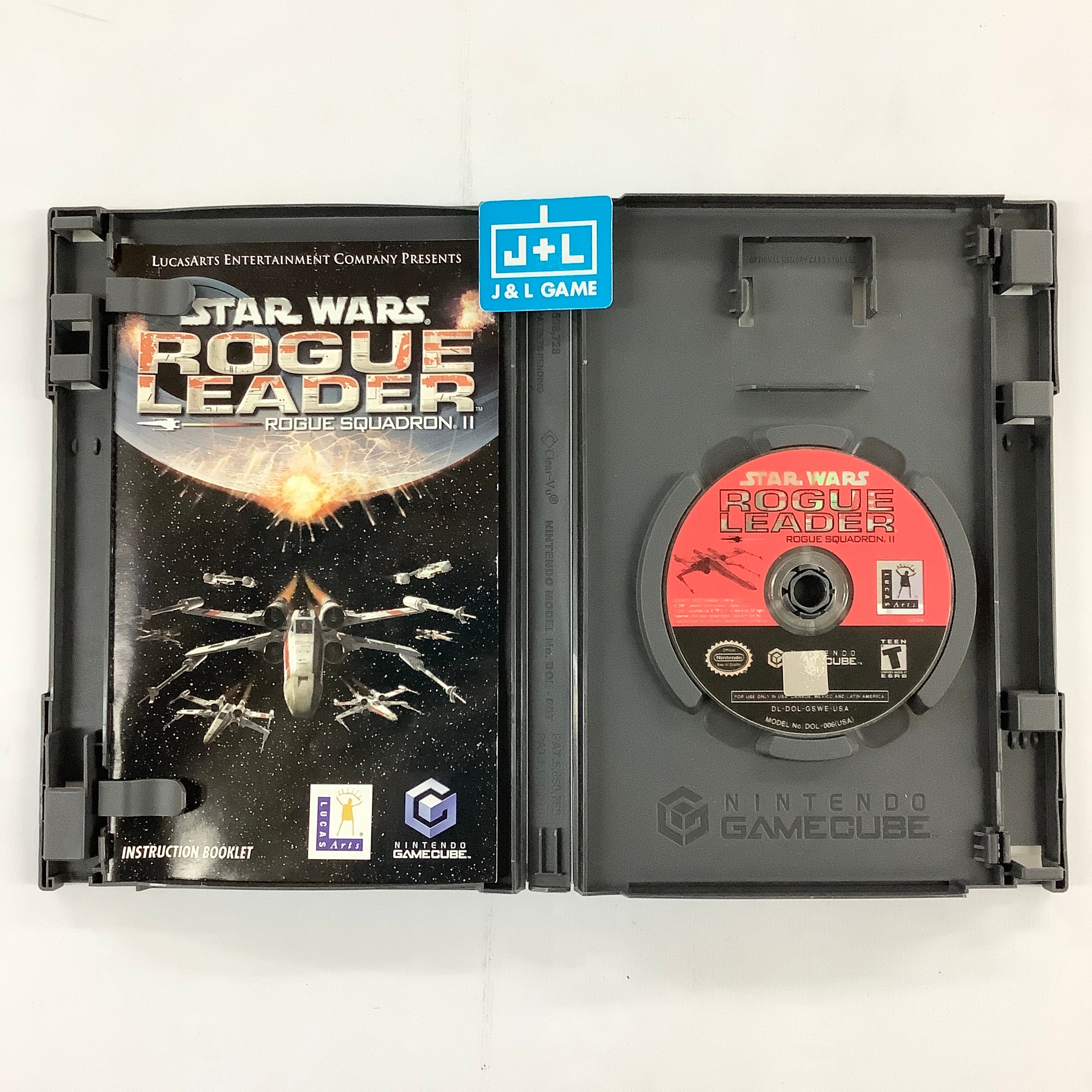 Star Wars Rogue Squadron II: Rogue Leader - (GC) GameCube [Pre-Owned] Video Games LucasArts   