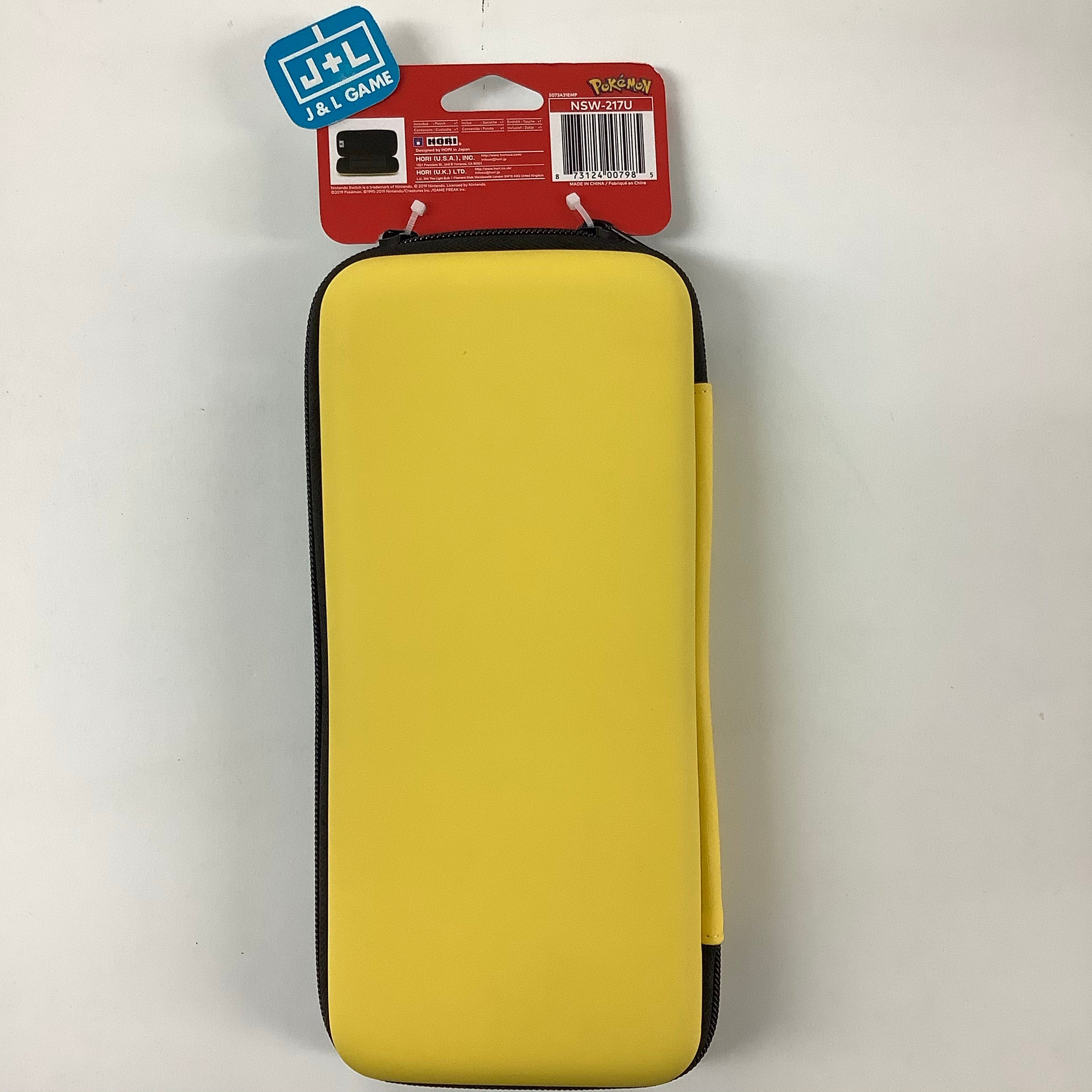 HORI Emboss Case (Pikachu) - (NSW) Nintendo Switch Accessories HORI   