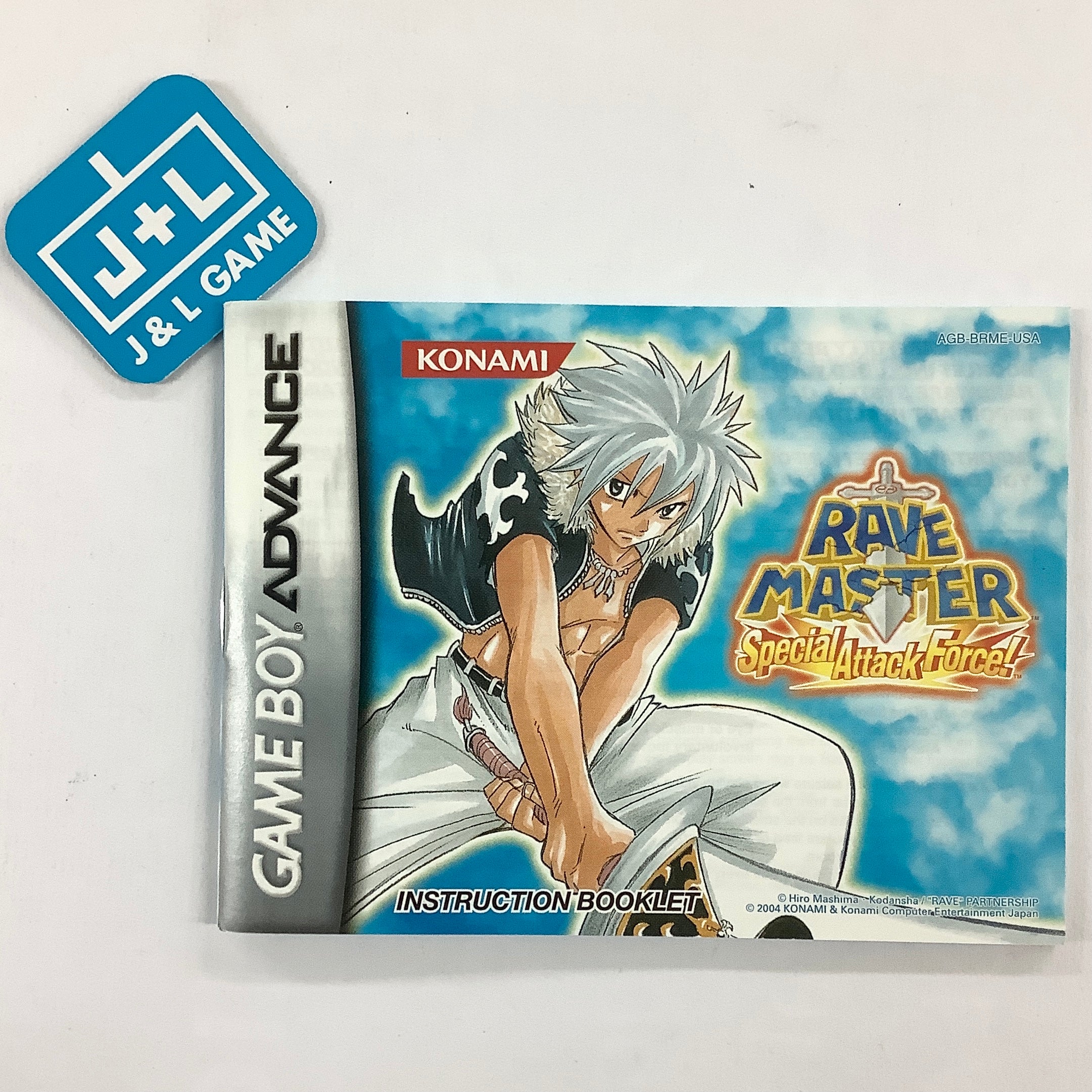 Rave Master: Special Attack Force! - (GBA) Game Boy Advance [Pre-Owned] Video Games Konami   