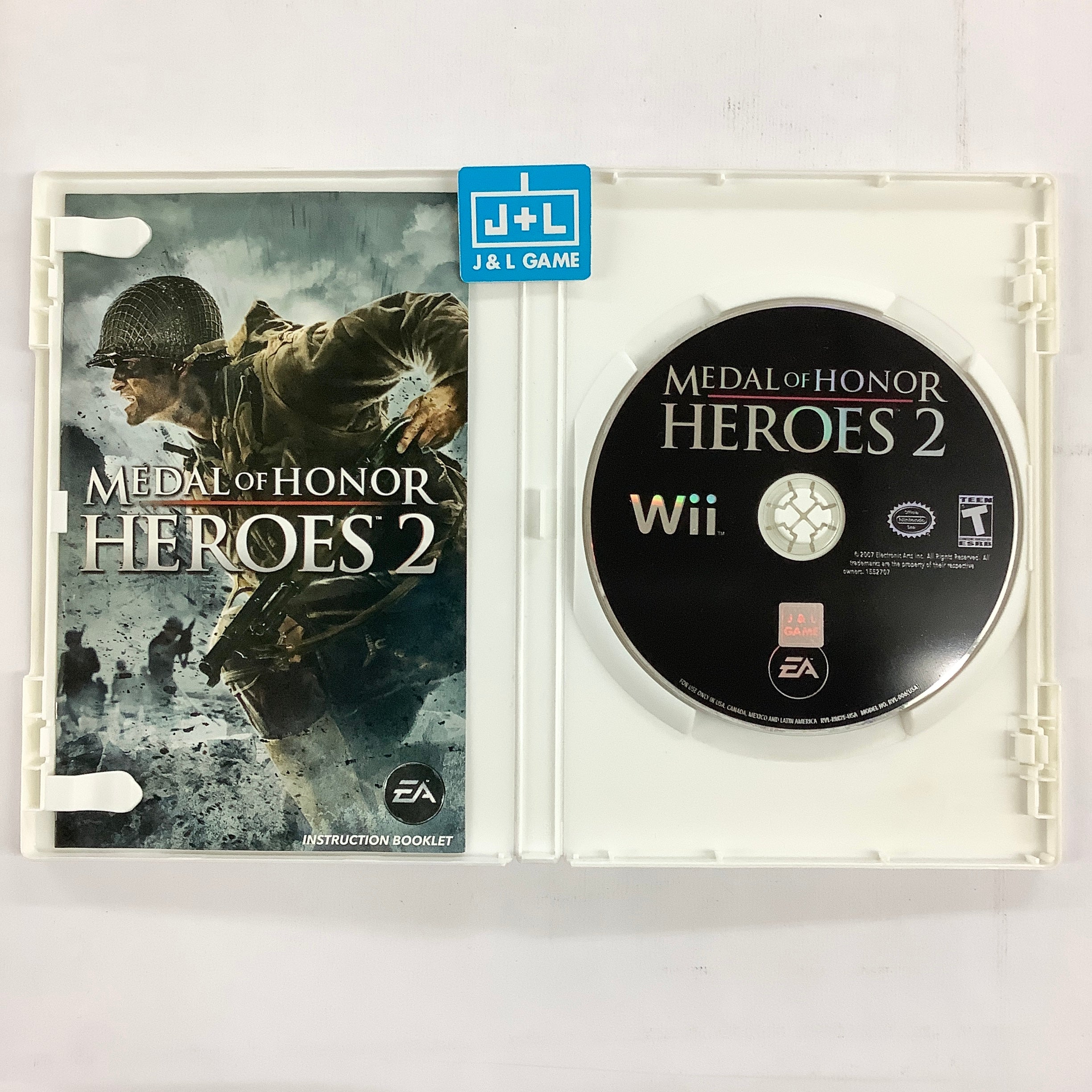 Medal of Honor Heroes 2 - Nintendo Wii [Pre-Owned] Video Games Electronic Arts   