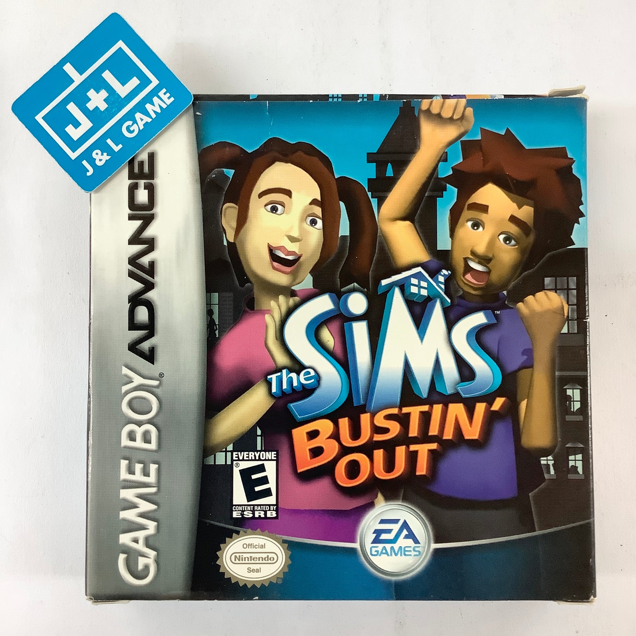 The Sims Bustin' Out - (GBA) Game Boy Advance [Pre-Owned] Video Games EA Games   