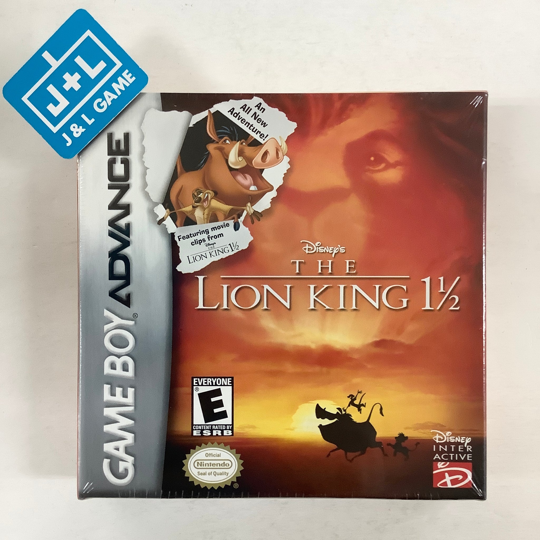 Disney's The Lion King 1 1/2 - (GBA) Game Boy Advance Video Games Disney Interactive   