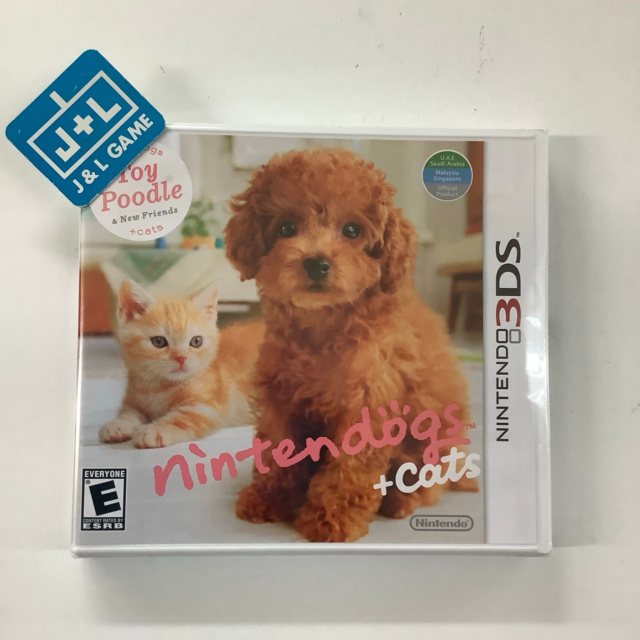 Nintendogs + Cats: Toy Poodle and New Friends - Nintendo 3DS ( World Edition ) Video Games Nintendo   