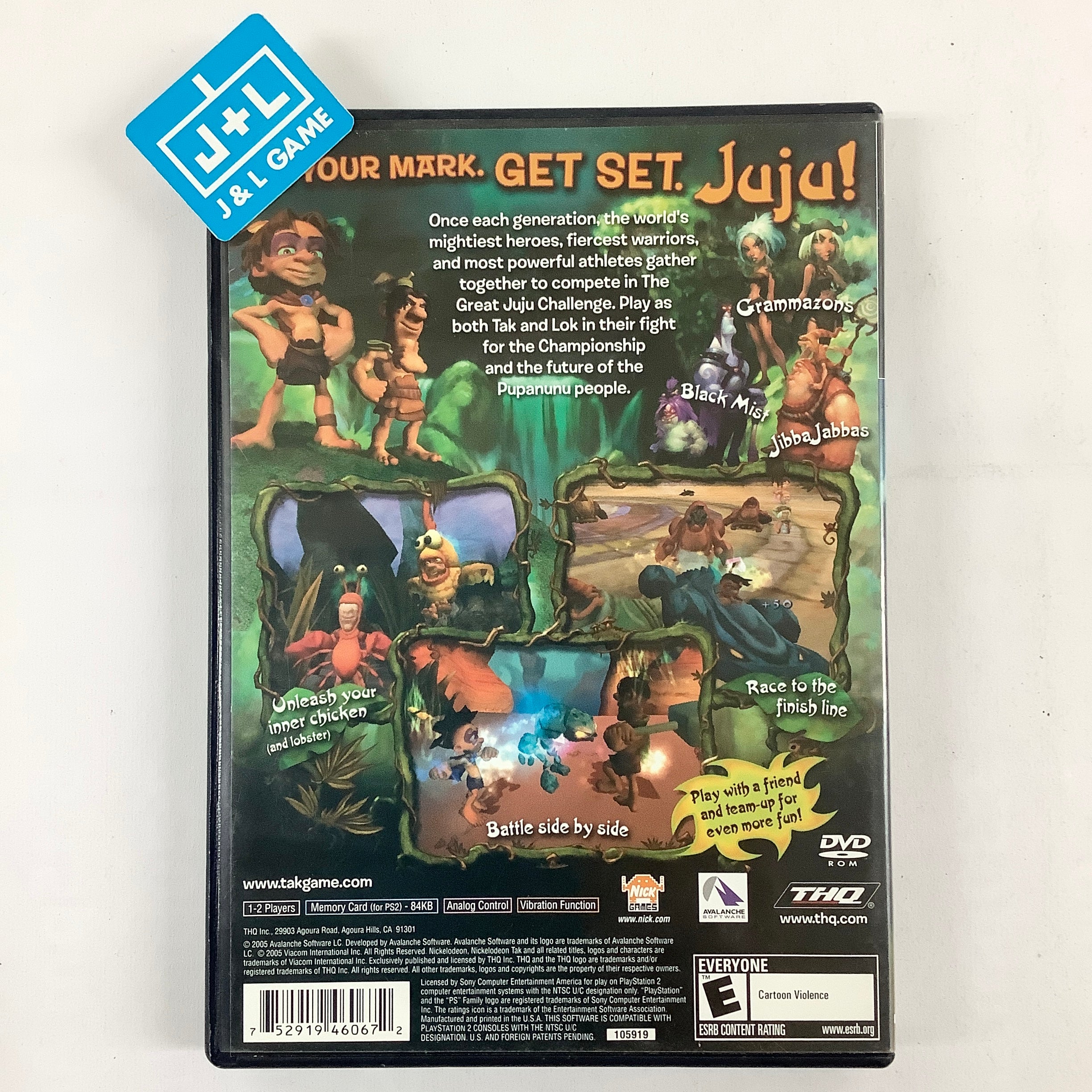 Tak: The Great Juju Challenge - (PS2) PlayStation 2 [Pre-Owned] Video Games THQ   