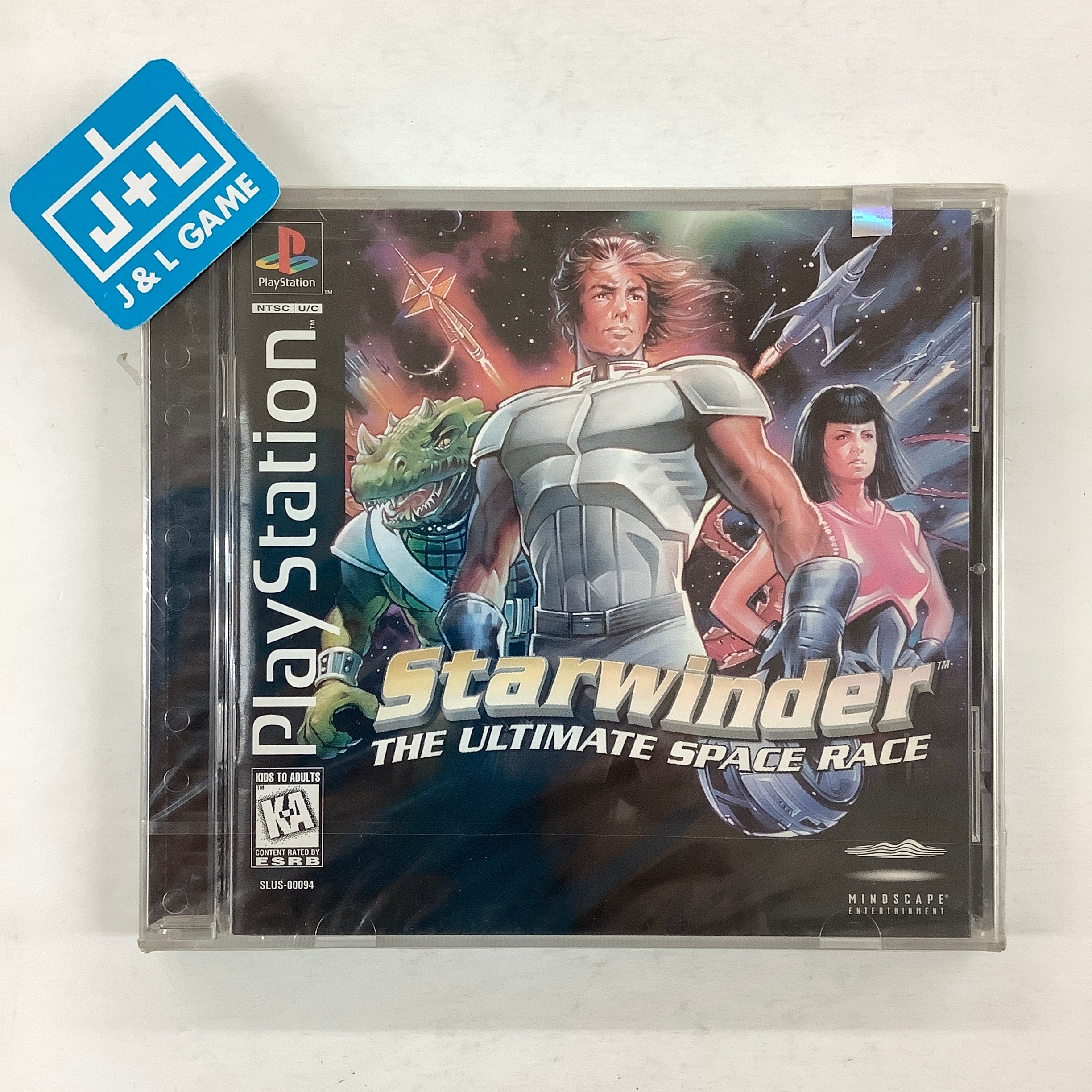 Starwinder: The Ultimate Space Race - (PS1) PlayStation 1 Video Games Mindscape   