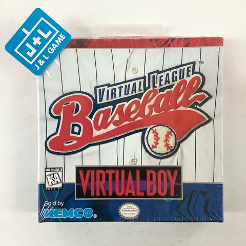 Virtual League Baseball - Virtual Boy Video Games Kemco   