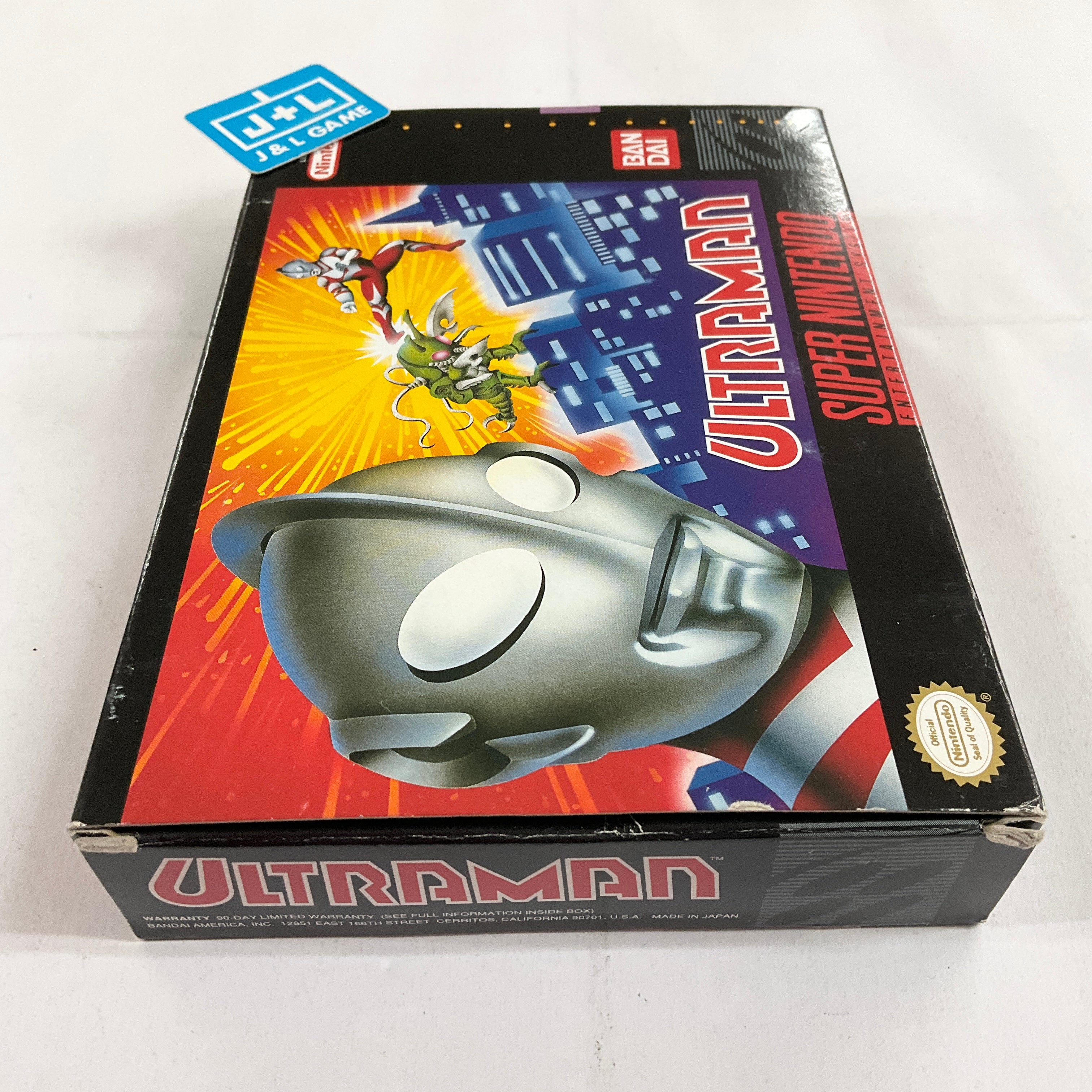 Ultraman - (SNES) Super Nintendo [Pre-Owned] Video Games Bandai   