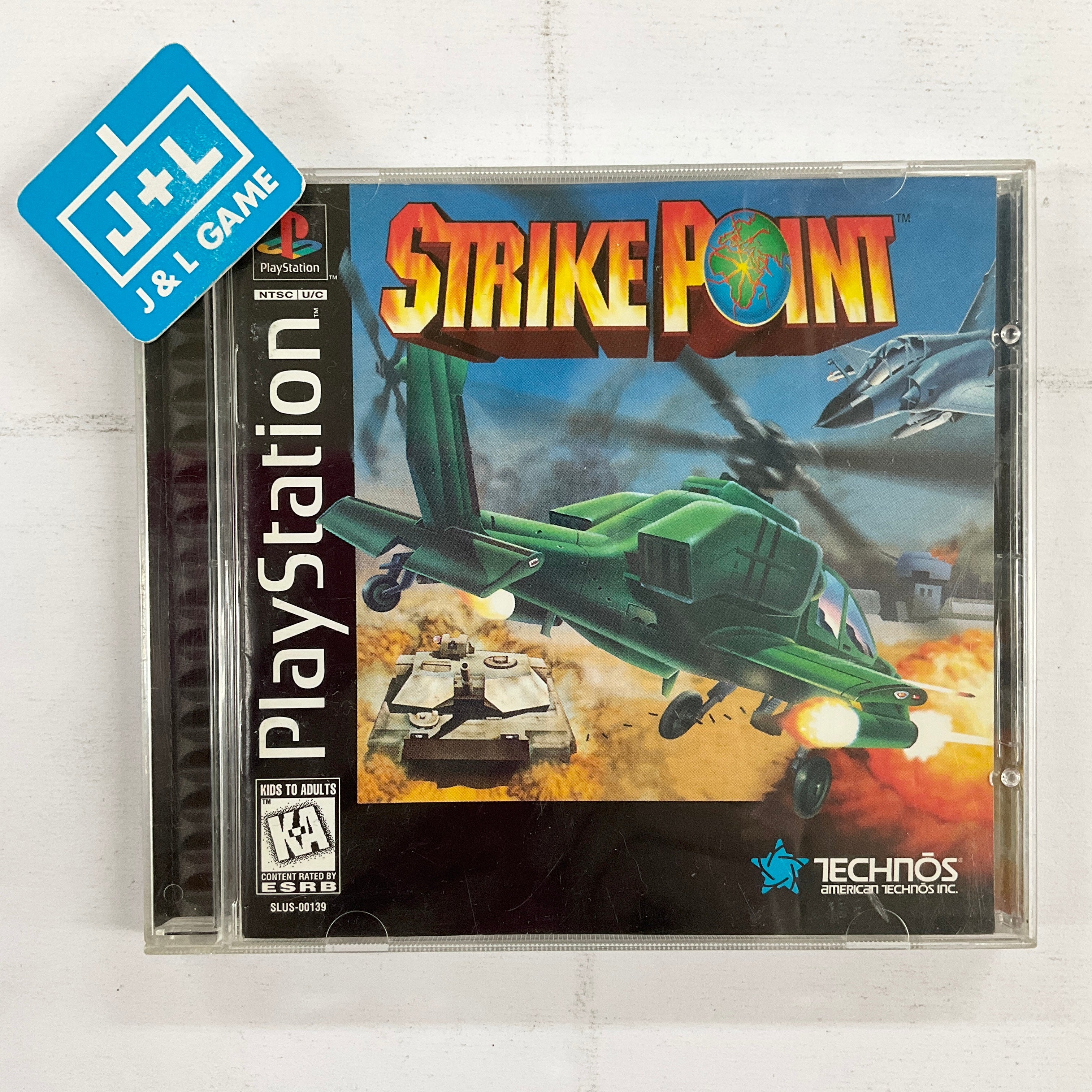 Strike Point - (PS1) PlayStation 1 [Pre-Owned] Video Games Technos   