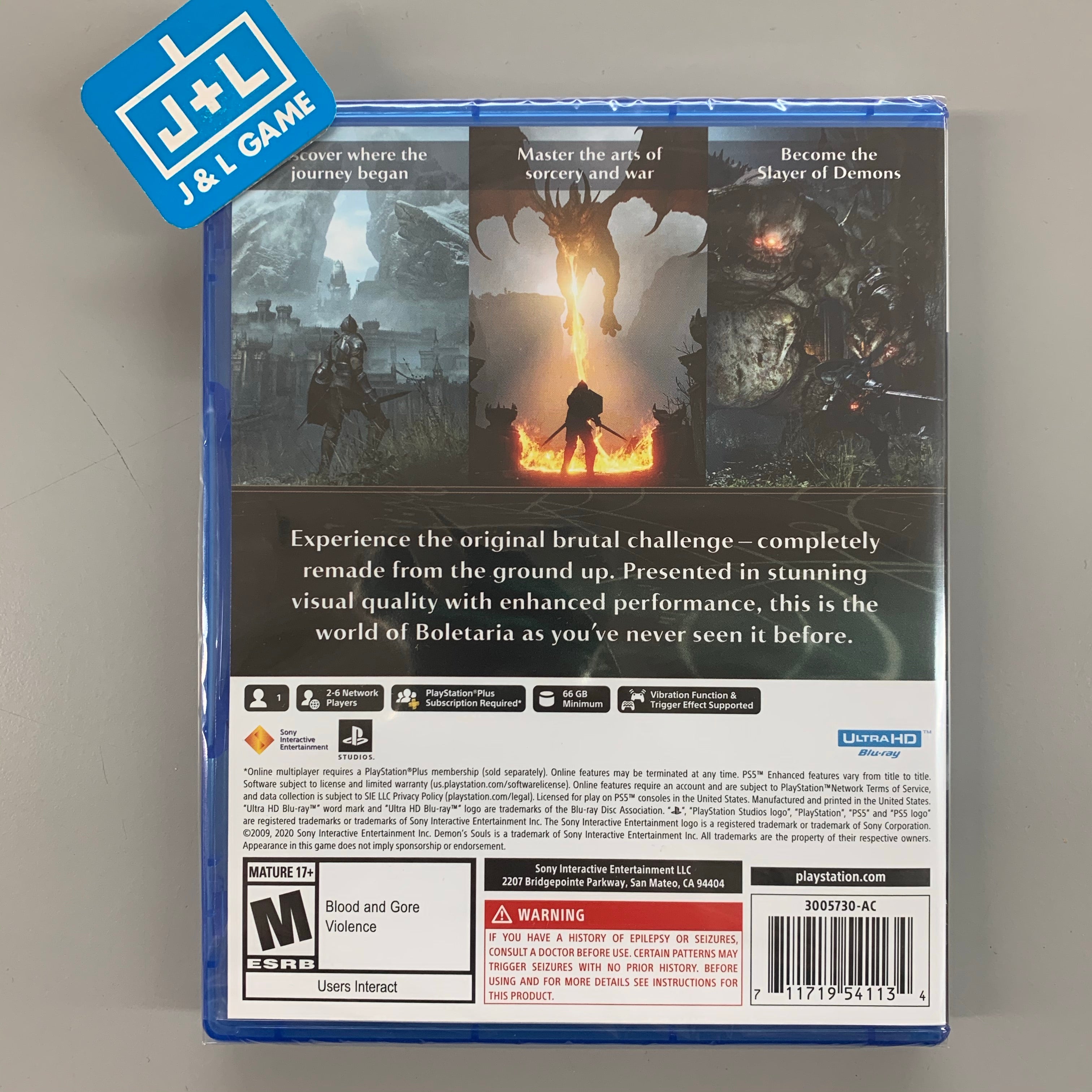 Demon's Souls - (PS5) PlayStation 5 | J&L Game