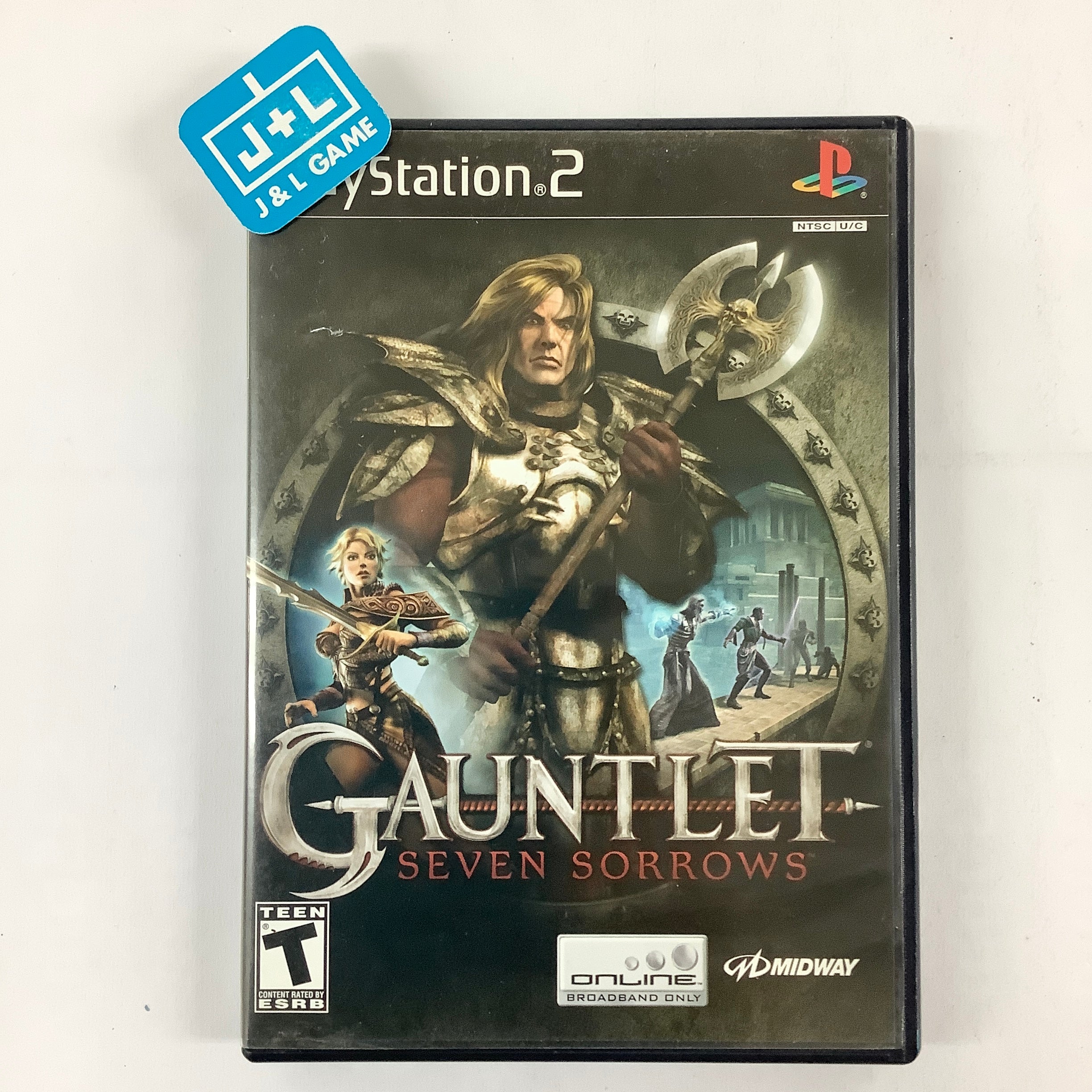 Gauntlet: Seven Sorrows - (PS2) PlayStation 2 [Pre-Owned] Video Games Midway   