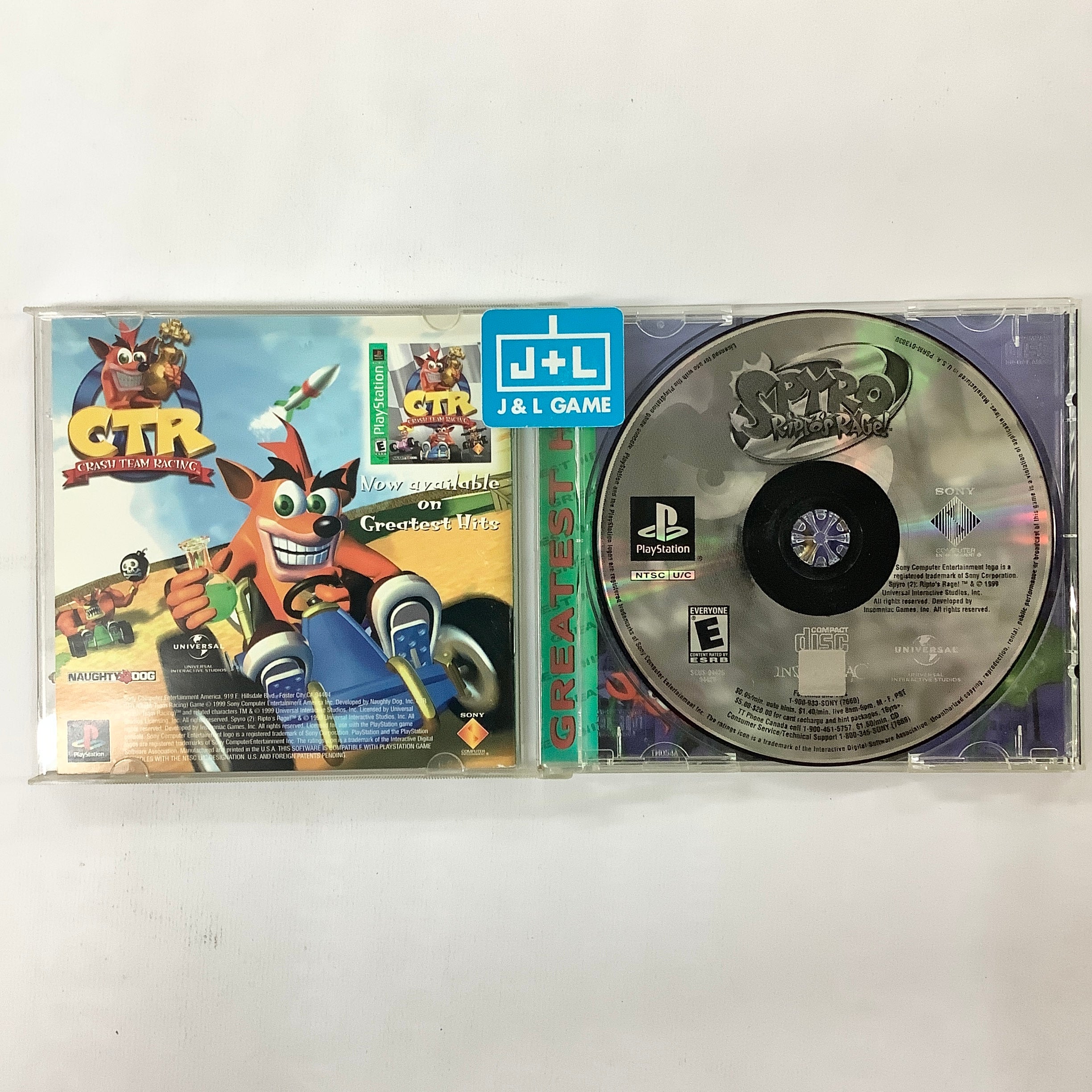 Spyro 2: Ripto's Rage! (Greatest Hits) - (PS1) PlayStation 1 [Pre-Owne ...