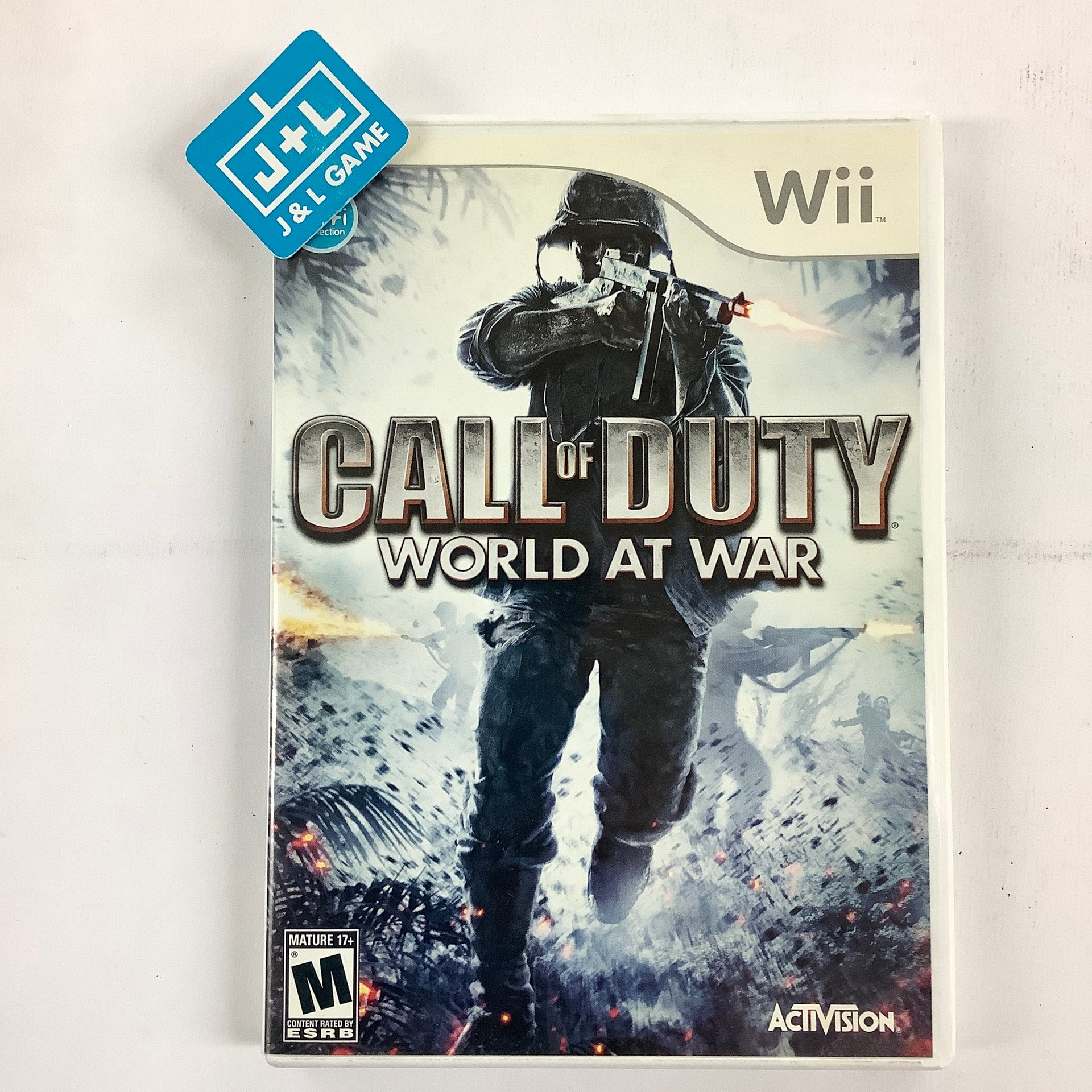 At War Call Of Duty Wii Amazon Call Of Duty Ww2 Wii U Call Of Duty: