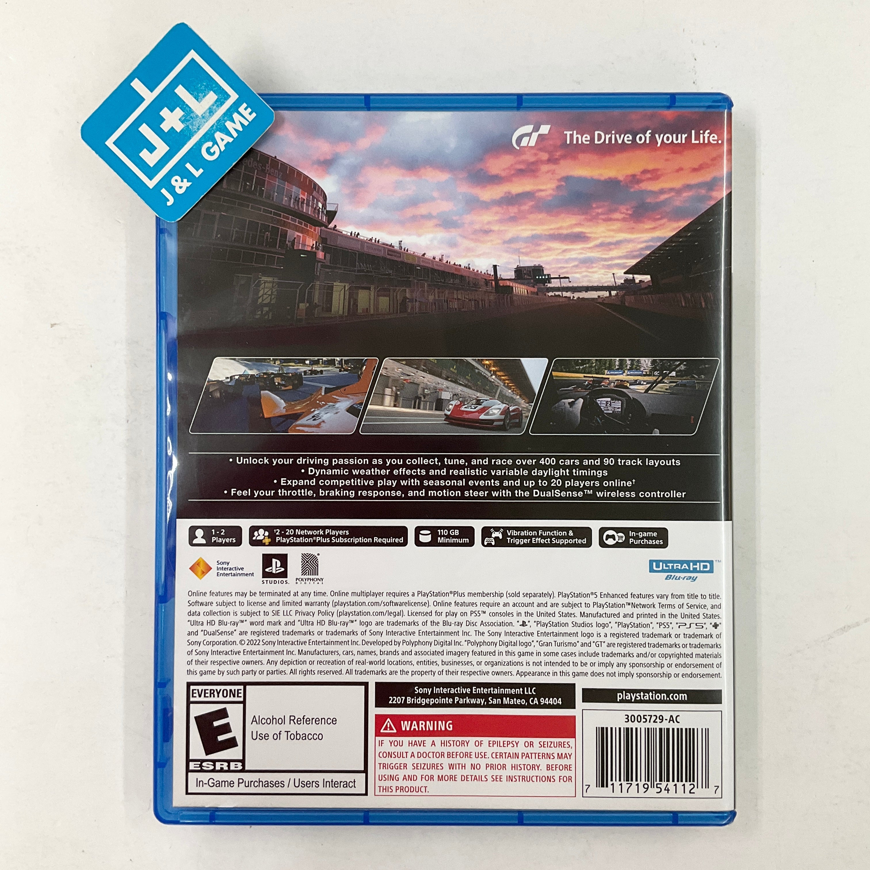 Gran Turismo 7 - (PS5) PlayStation 5 [Pre-Owned] Video Games PlayStation Studios   