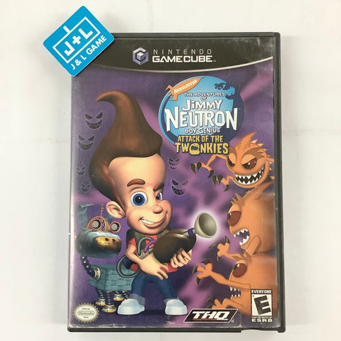 The Adventures of Jimmy Neutron Boy Genius: Attack of the Twonkies - (GC) GameCube [Pre-Owned] Video Games THQ   