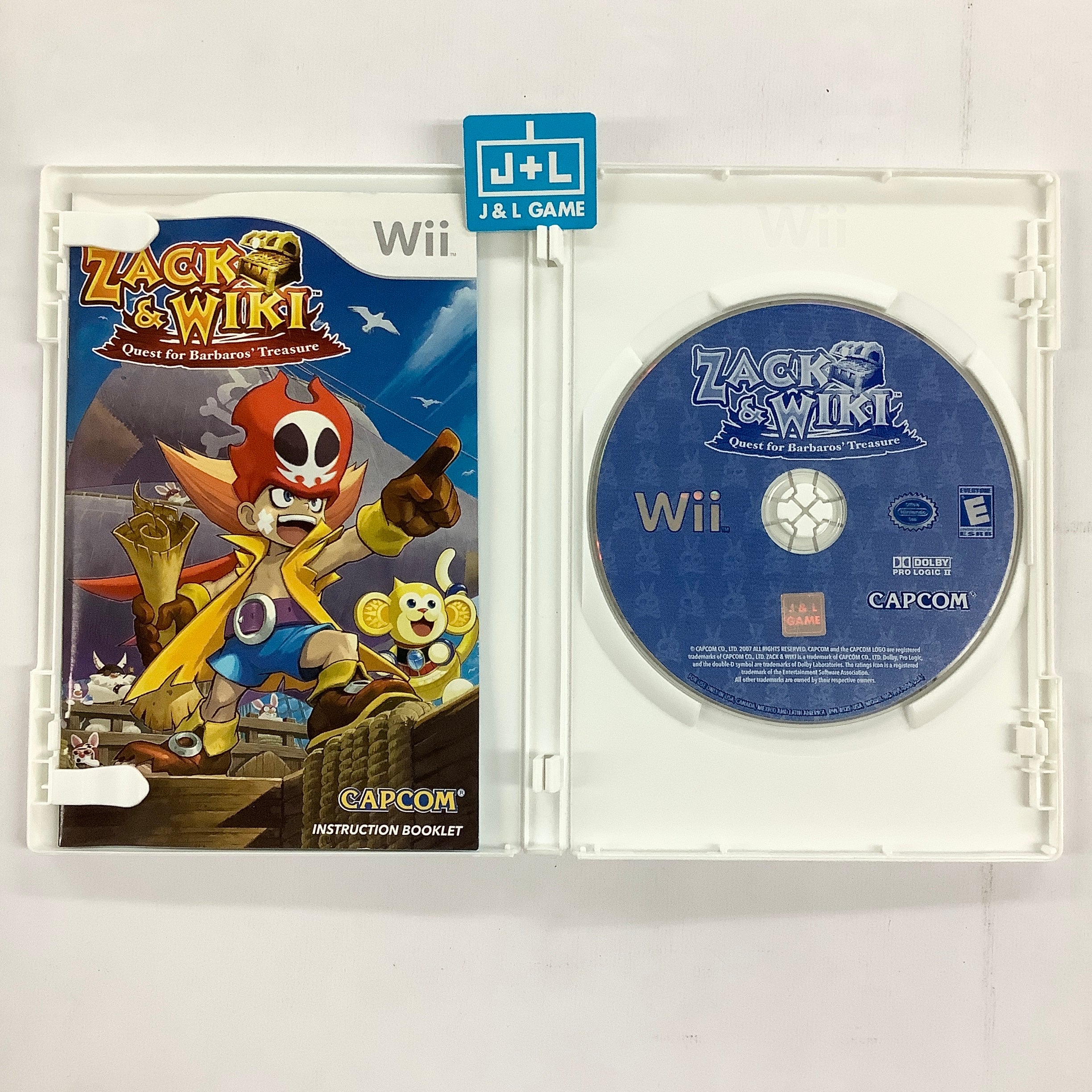 Zack & Wiki: Quest for Barbaros' Treasure - Nintendo Wii [Pre-Owned] Video Games Capcom   