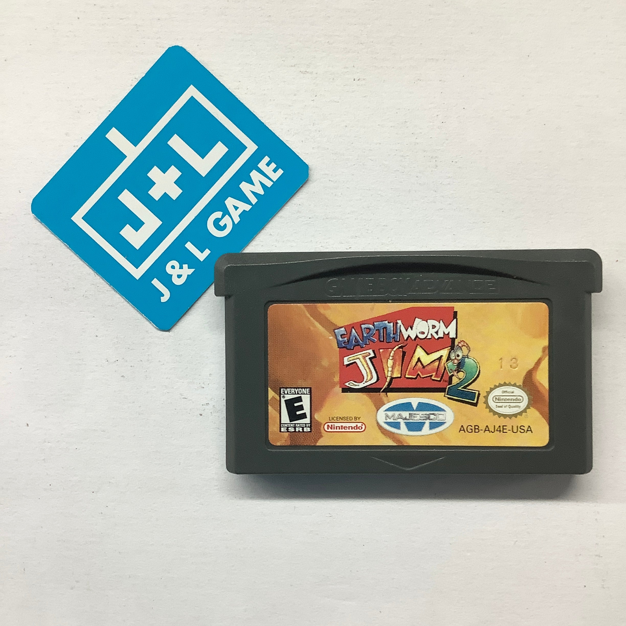 Earthworm Jim 2 - (GBA) Game Boy Advance [Pre-Owned] Video Games Majesco   