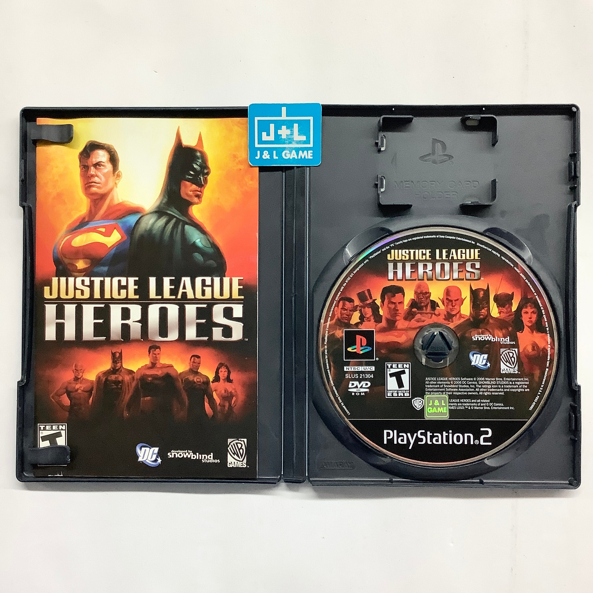 Justice League Heroes - (PS2) PlayStation 2 [Pre-Owned] Video Games Warner Bros. Interactive Entertainment   