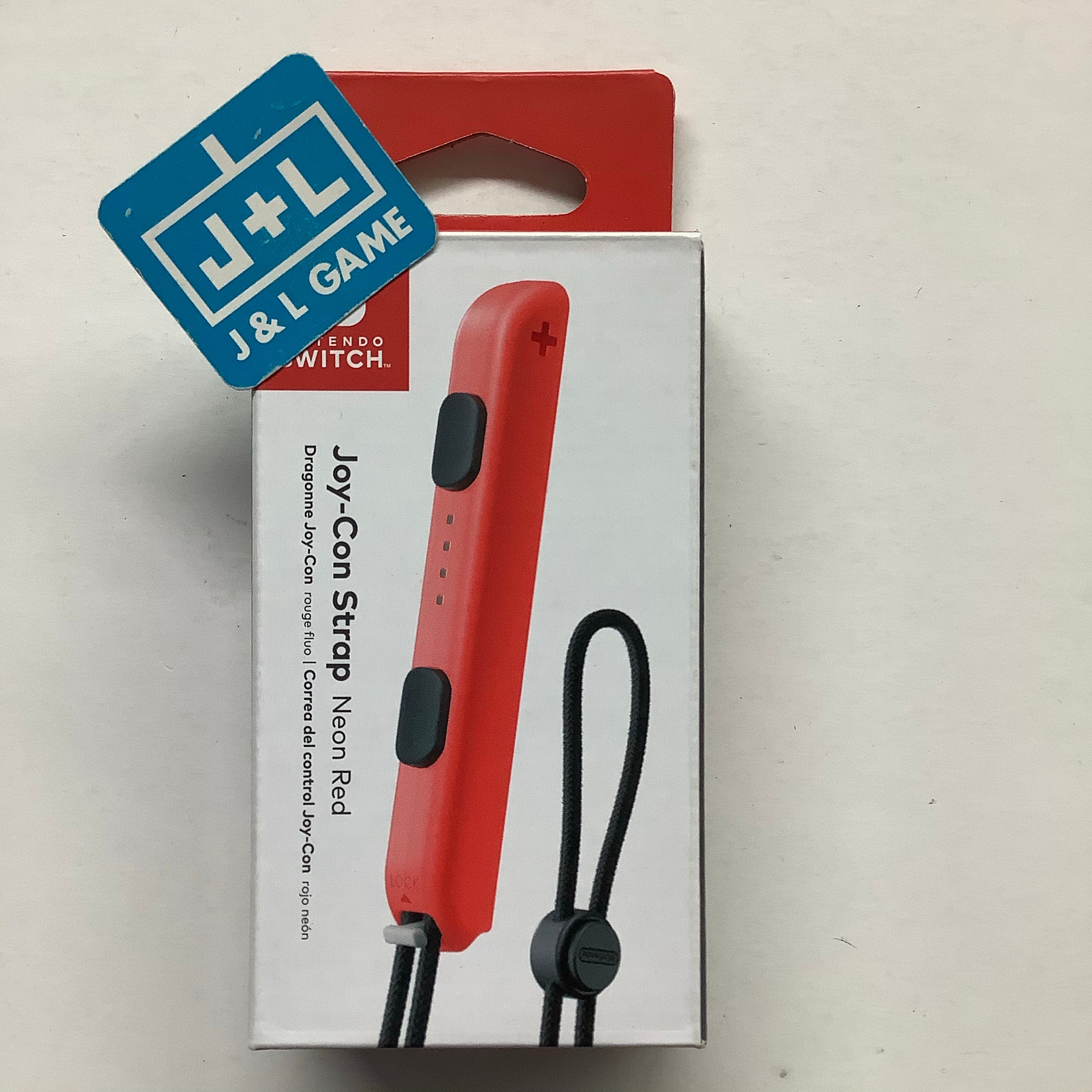 Nintendo Switch Joy-Con Strap (Neon Red) - (NSW) Nintendo Switch Accessories Nintendo   