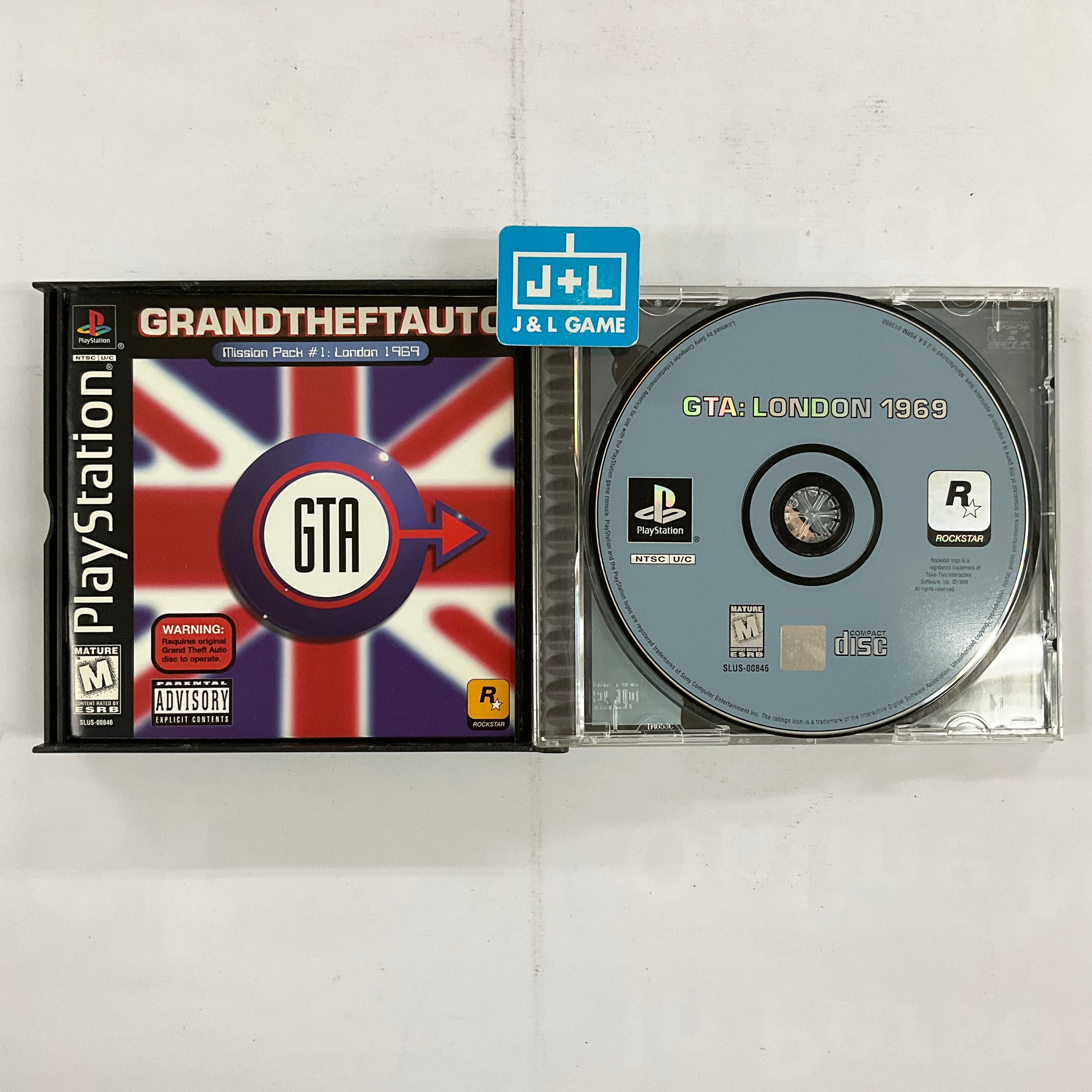 Grand Theft Auto: The Director's Cut - (PS1) PlayStation 1 [Pre-Owned] Video Games Rockstar Games   