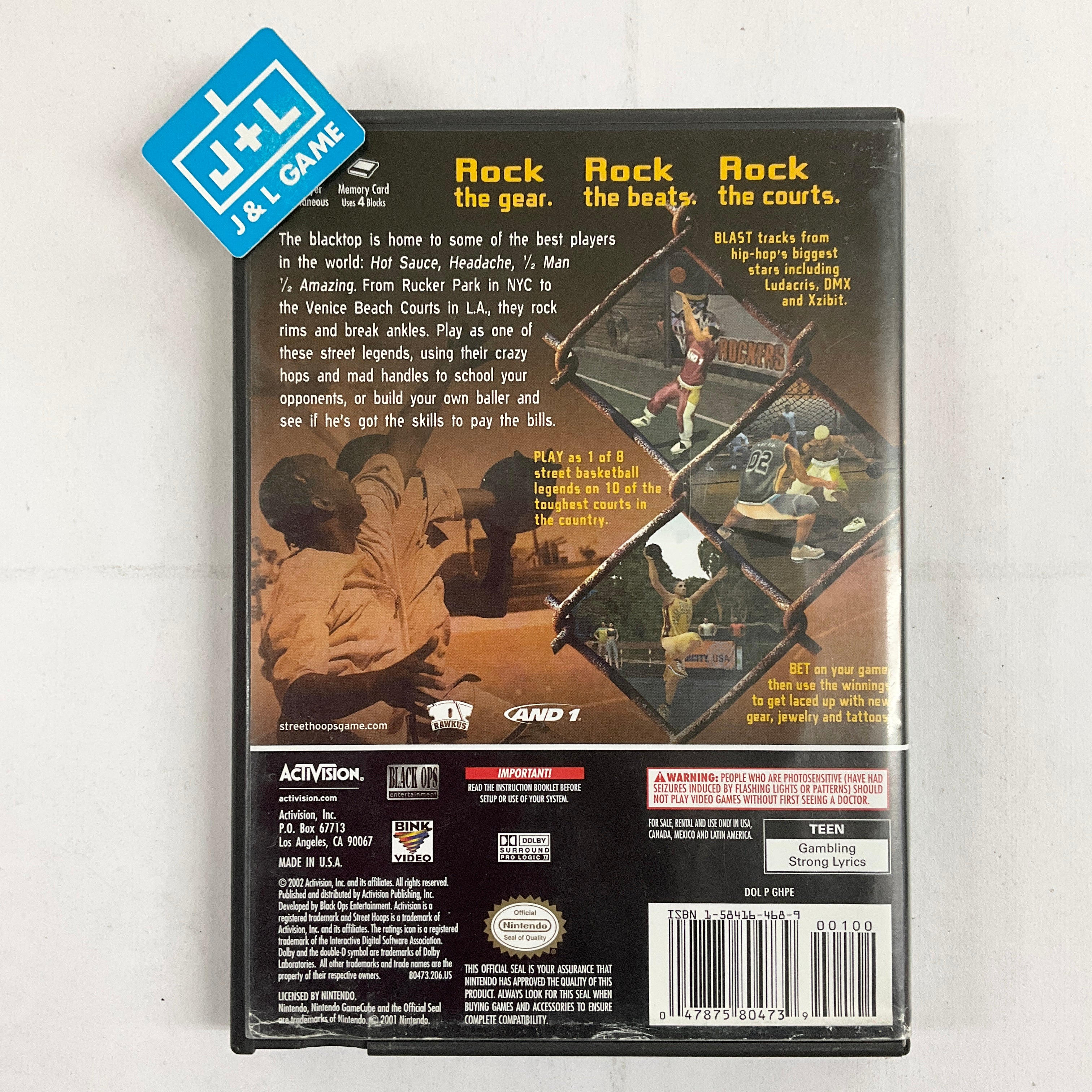 Street Hoops - (GC) GameCube [Pre-Owned] | J&L Game