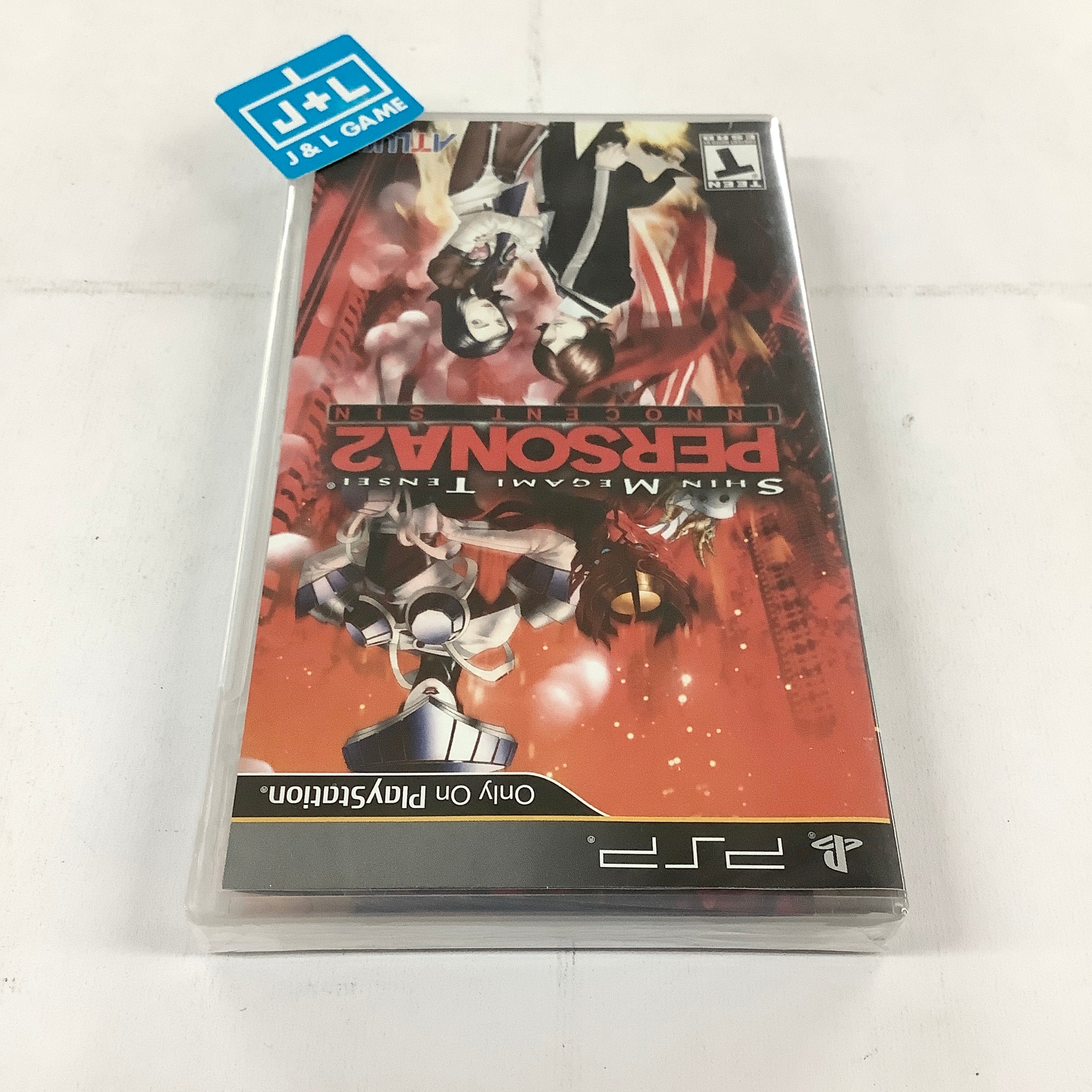 Shin Megami Tensei: Persona 2 Innocent Sin - Sony PSP Video Games Atlus   