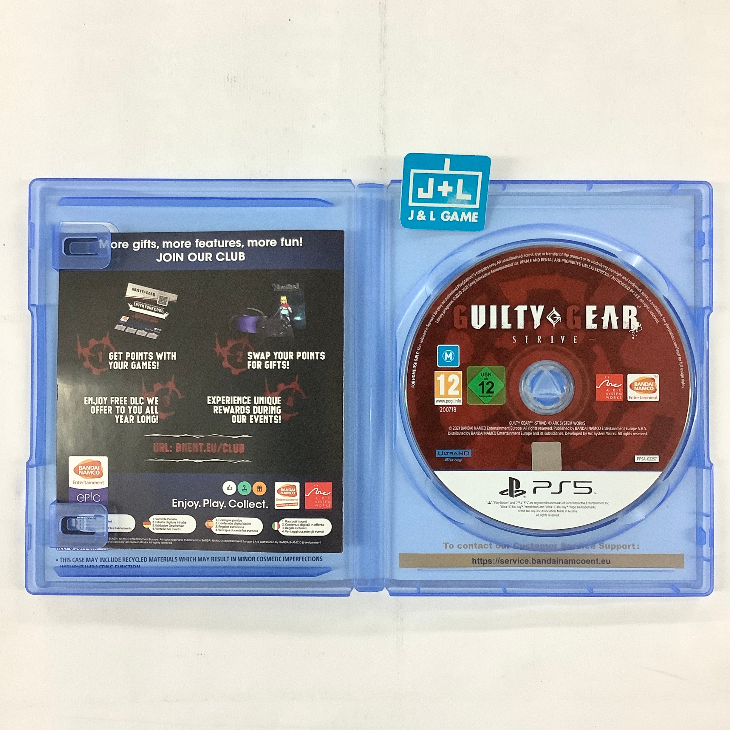 Guilty Gear Strive - (PS5) Playstation 5 [Pre-Owned] (European Import) Video Games BANDAI NAMCO Entertainment   