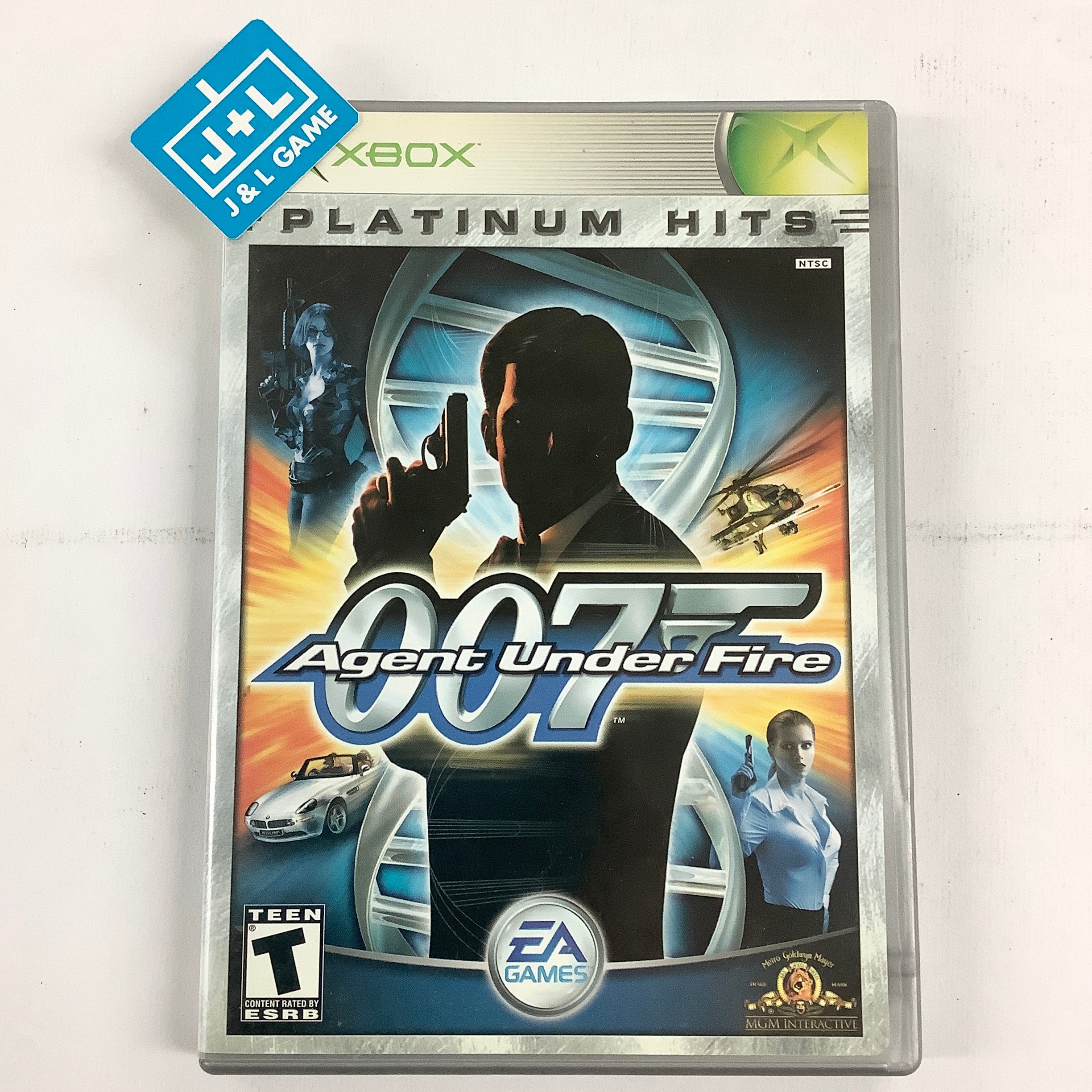 James Bond 007: Agent Under Fire (Platinum Hits) - (XB) Xbox [Pre-Owned] Video Games Electronic Arts   