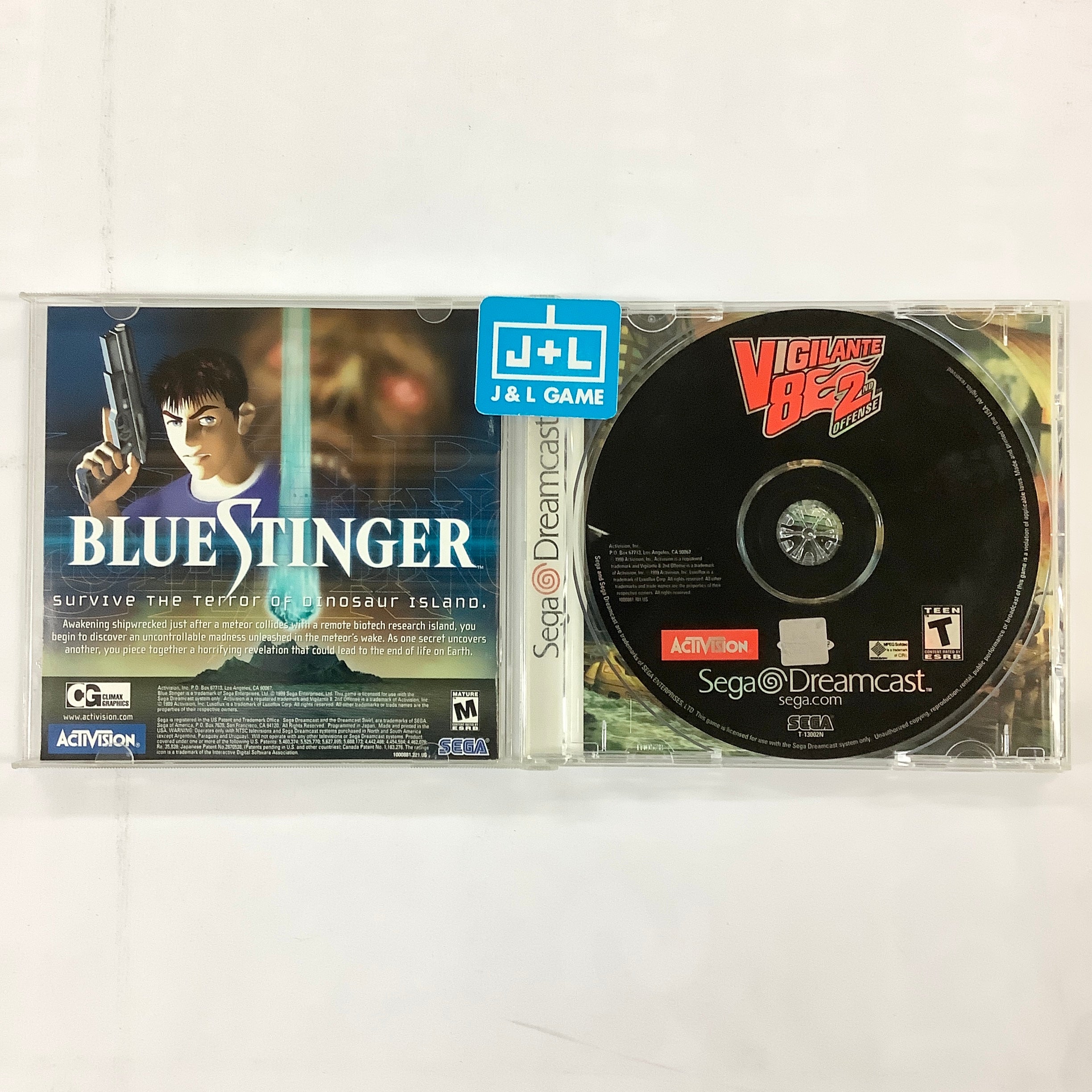 Vigilante 8: 2nd Offense - (DC) SEGA Dreamcast [Pre-Owned] Video Games Activision   
