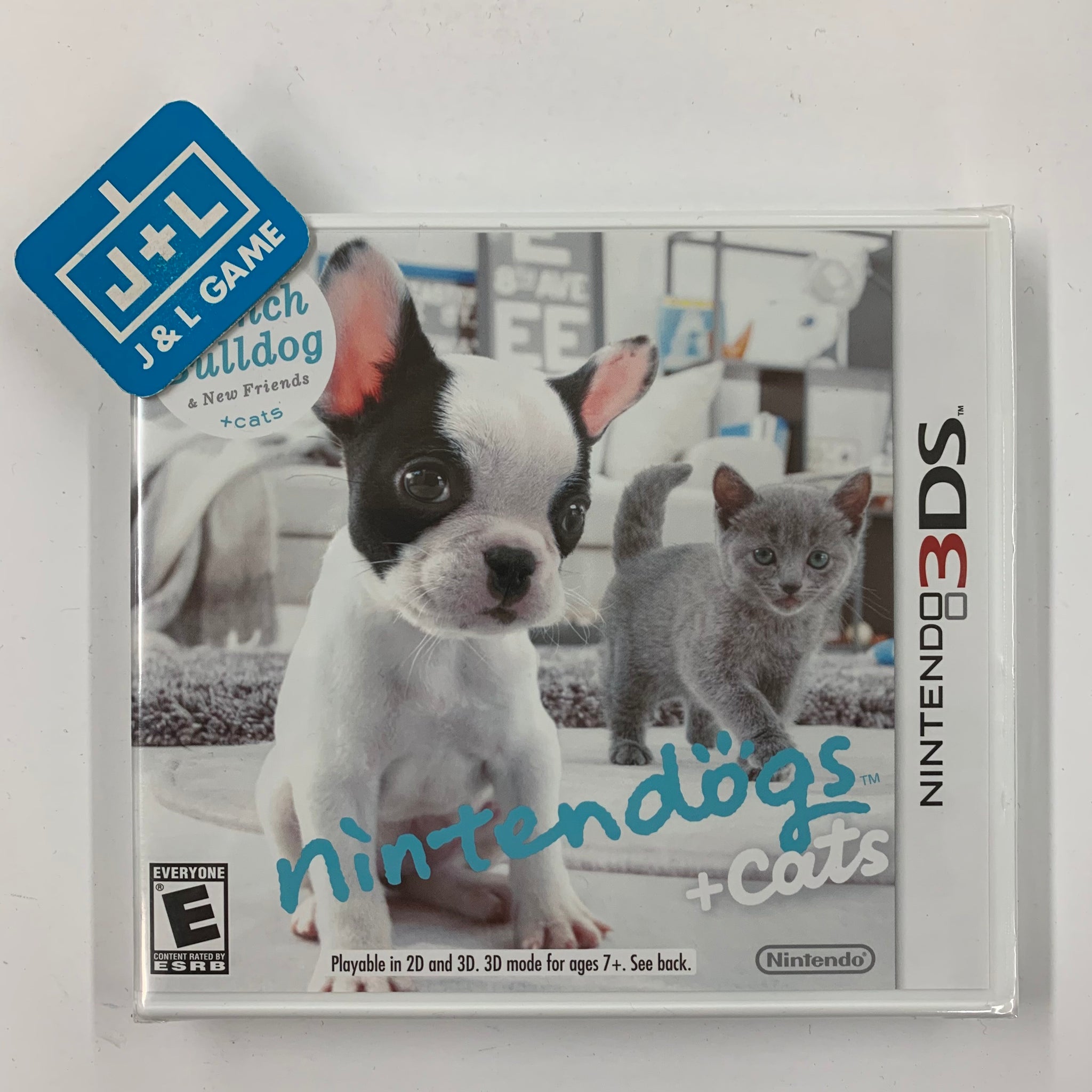 kaste Faktura femte Nintendogs + Cats: French Bulldog & New Friends - Nintendo 3DS – J&L Video  Games New York City