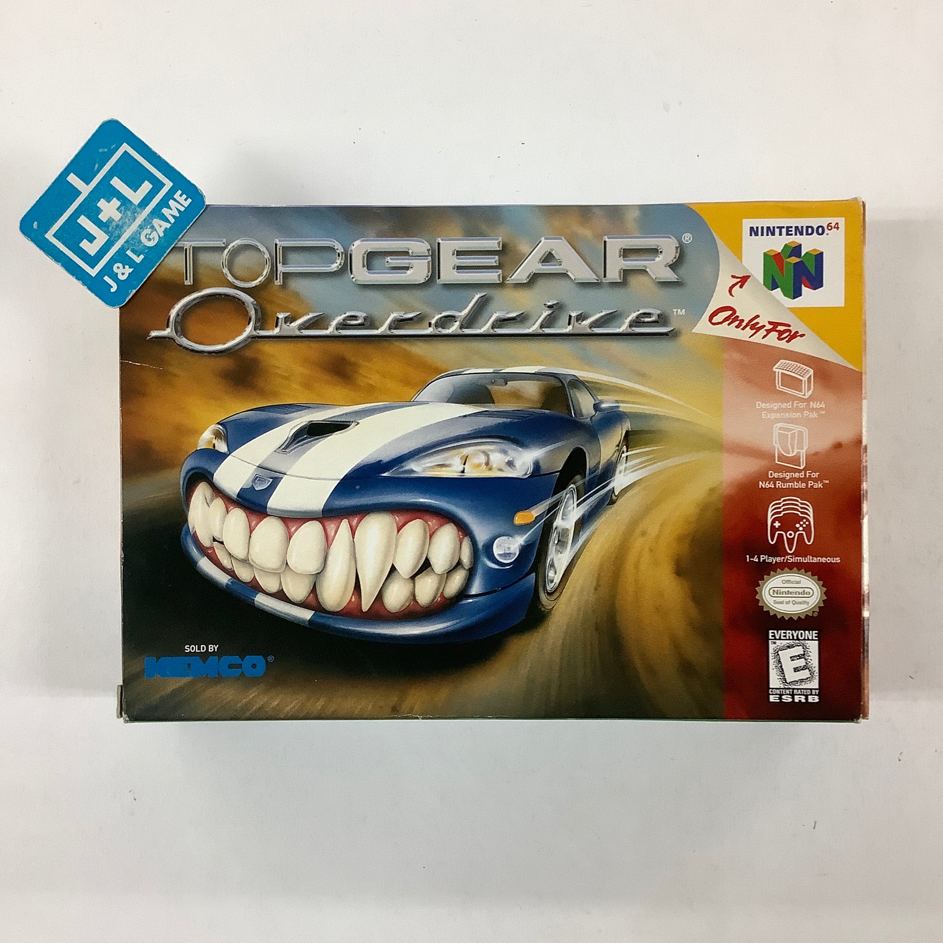 top gear overdrive nintendo 64 Top Gear Overdrive - (N64) Nintendo 64 [Pre-Owned]